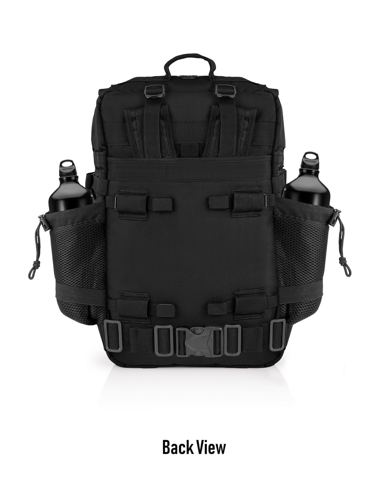 30L - Tactical Large BMW Motorcycle Backpack Back View