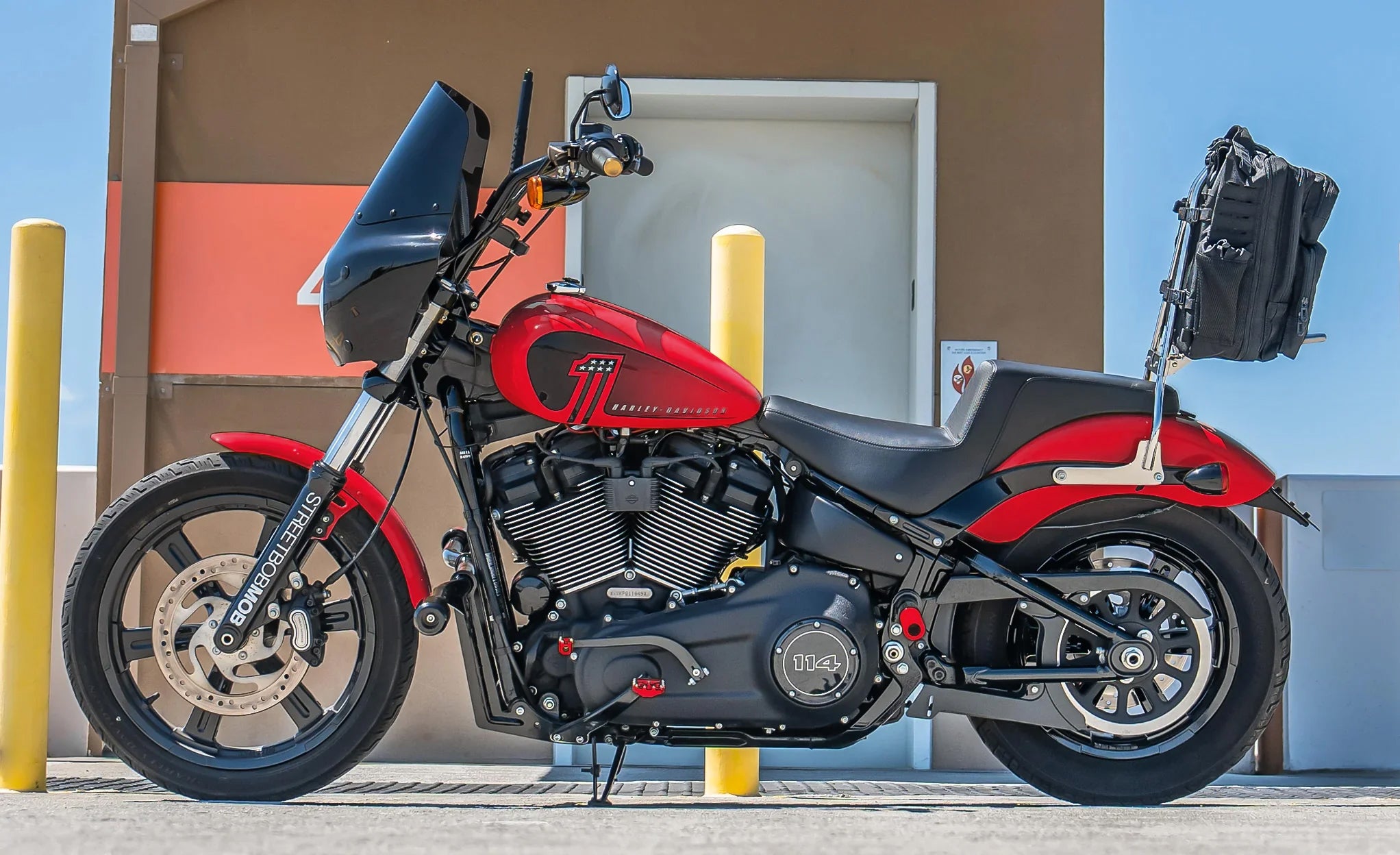 30L - Tactical Large Ducati Motorcycle Tail Bag Lifestyle @expand