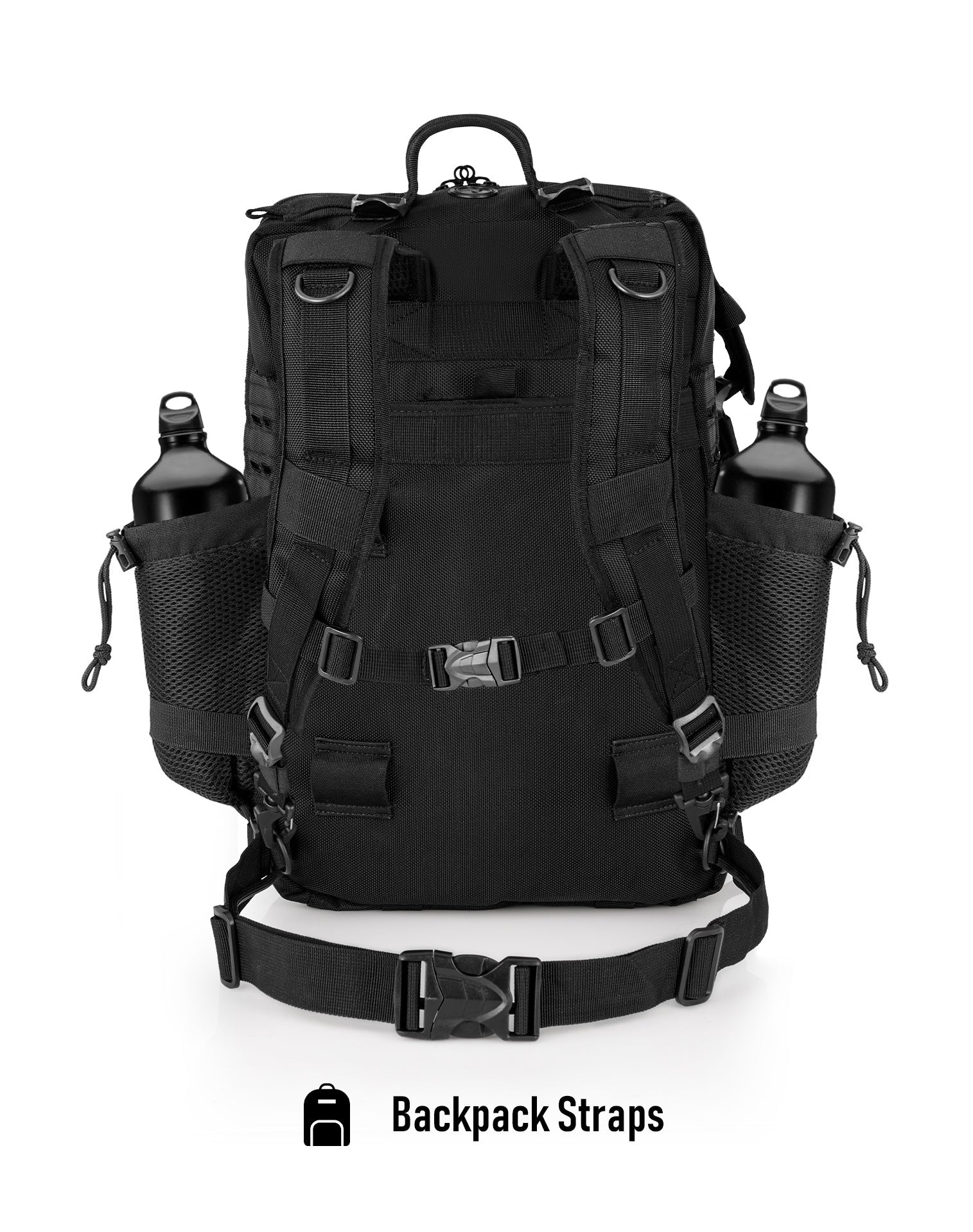 Viking 30L Tactical Large Kawasaki Motorcycle Tail Bag