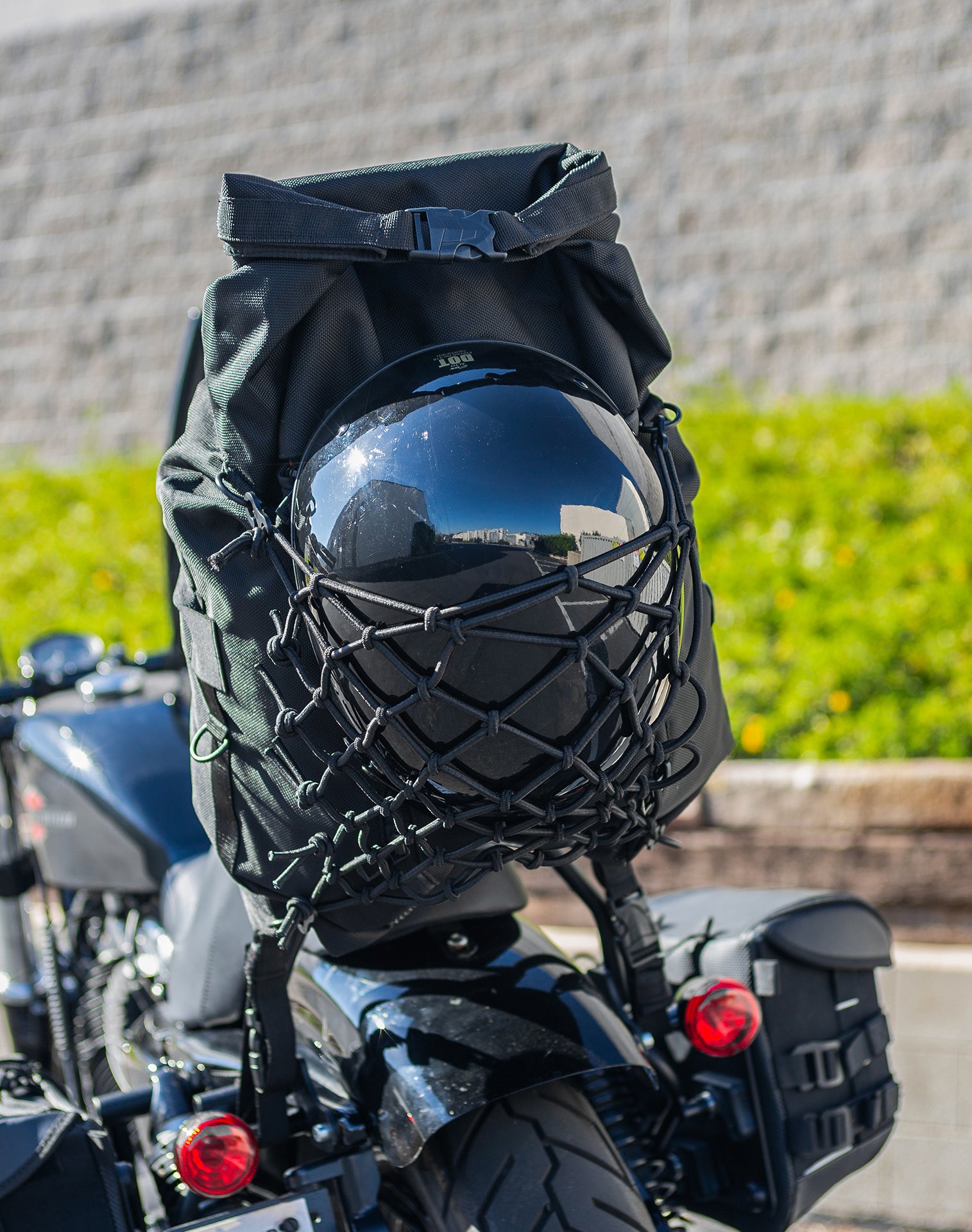 32L - Vanguard Large Dry Kawasaki Motorcycle Tail Bag
