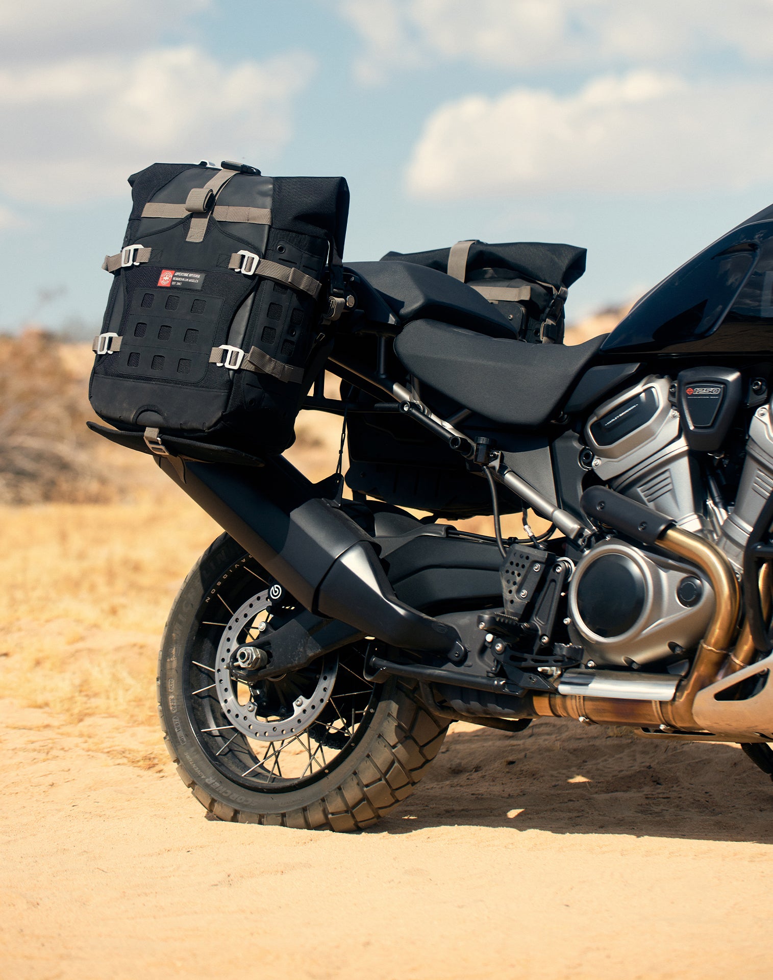 Viking 70L Apex Adventure Touring Panniers for Harley Pan America RA1250/S