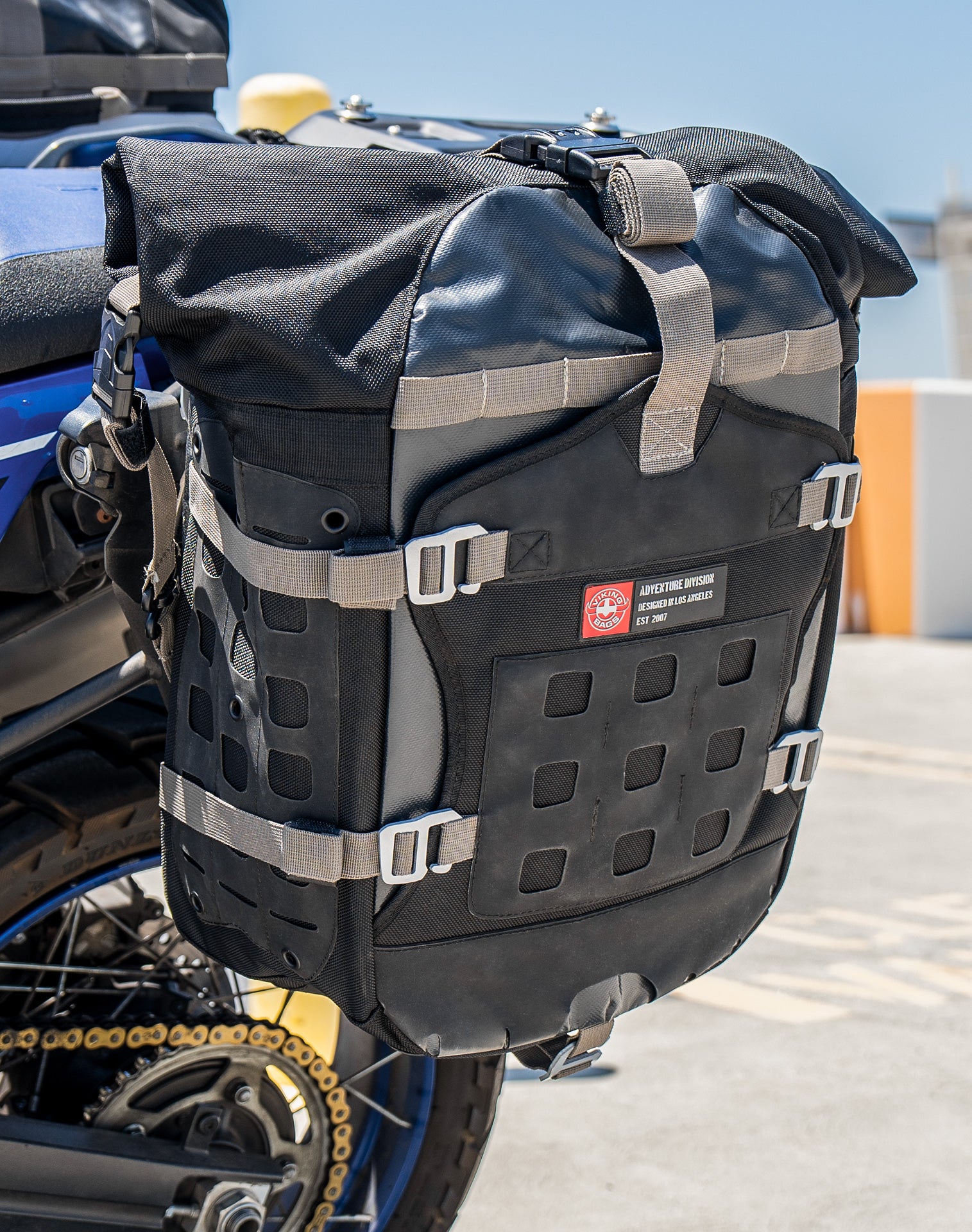 60L - Apex Large Suzuki V-Storm 1050 ADV Touring Panniers v3