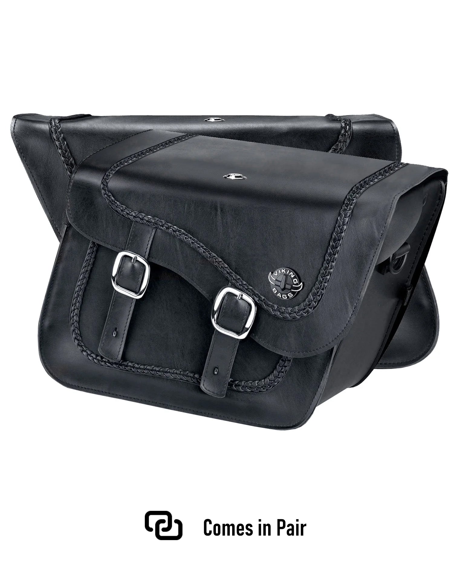 28L Americano Honda Valkyrie 1500 Standard Braided Large Leather Mot