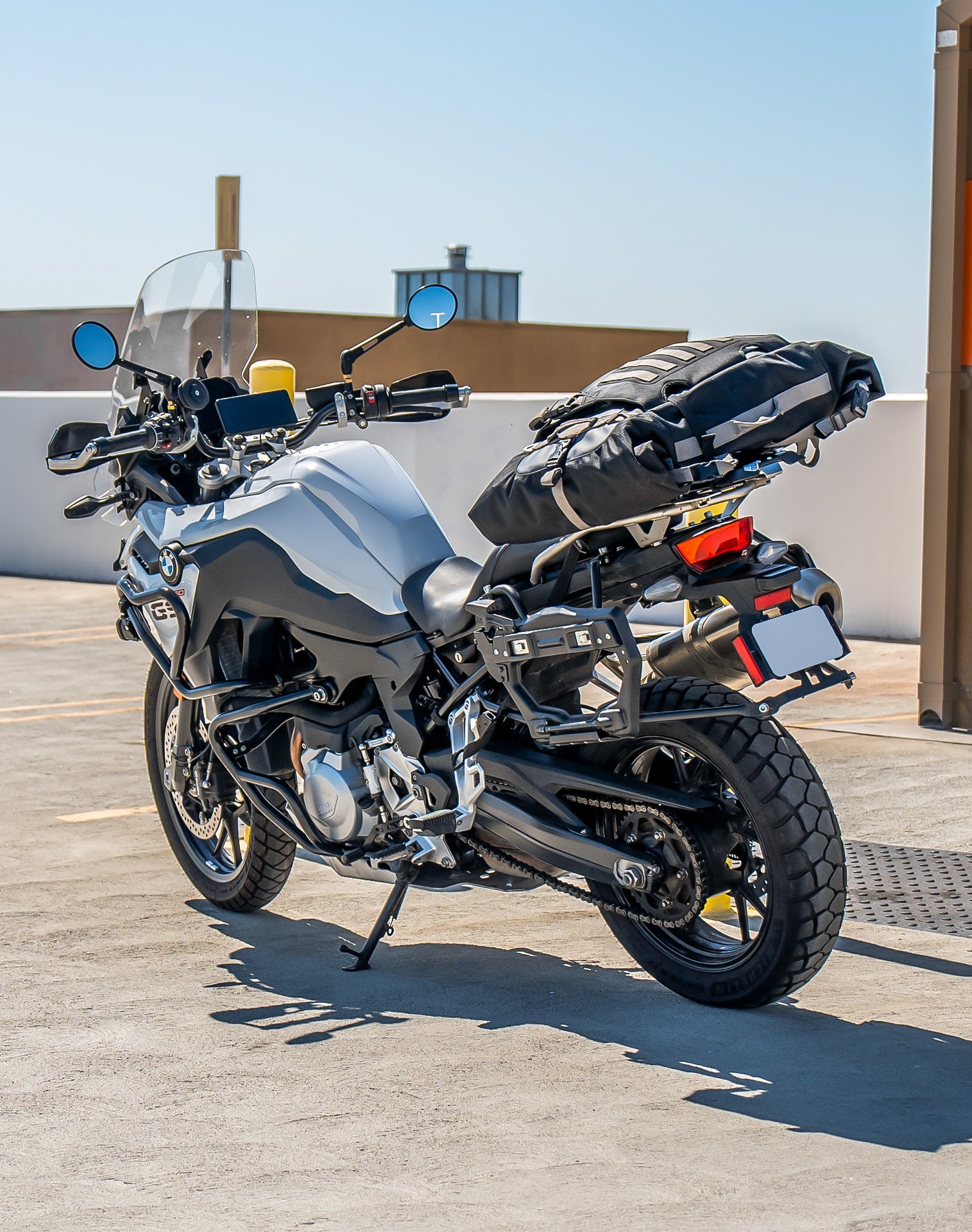 30L - Apex BMW ADV Touring Duffel Bag Lifestyle Vertical