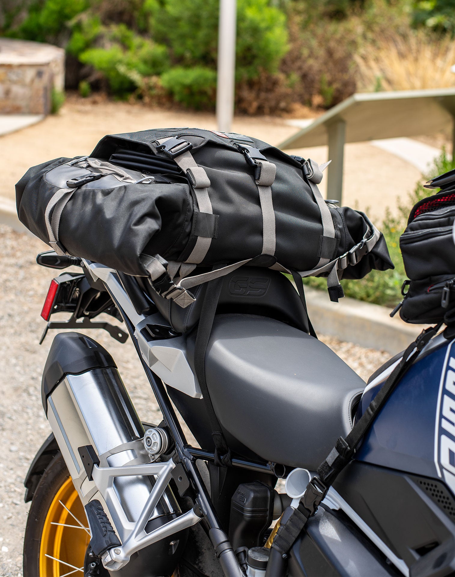 30L - Apex Honda ADV Touring Duffel Bag Lifestyle Vertical