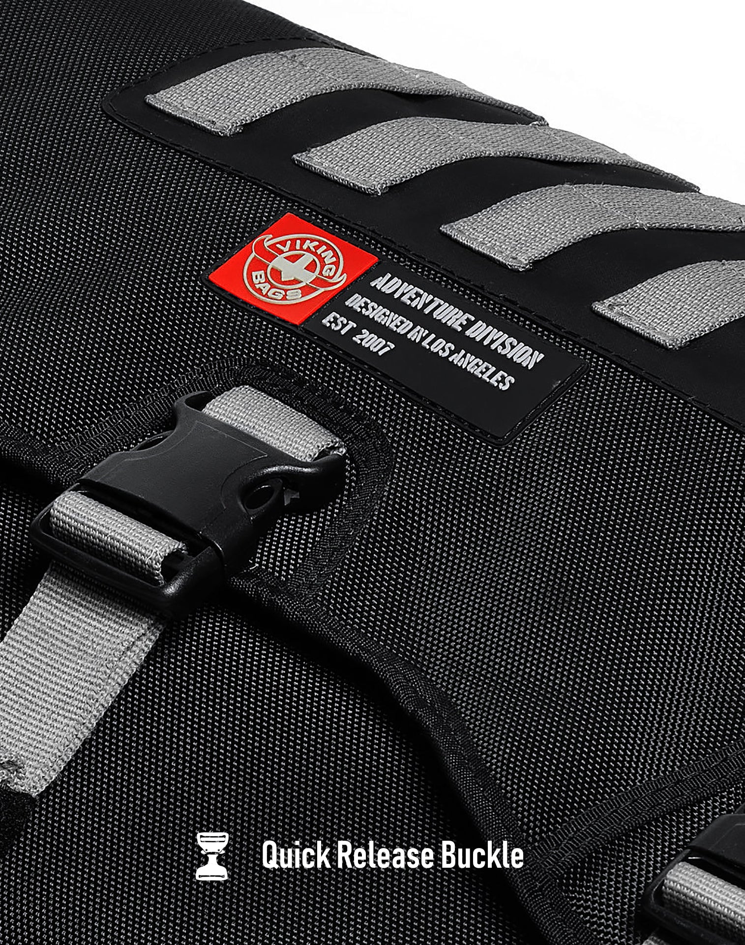 30L - Apex Suzuki ADV Touring Duffel Bag Quick Release Buckle