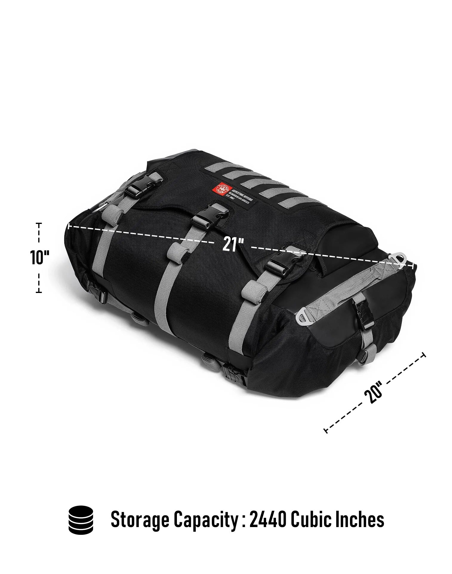 Viking Apex 40L Ducati ADV Touring Duffel Bag - VikingBags