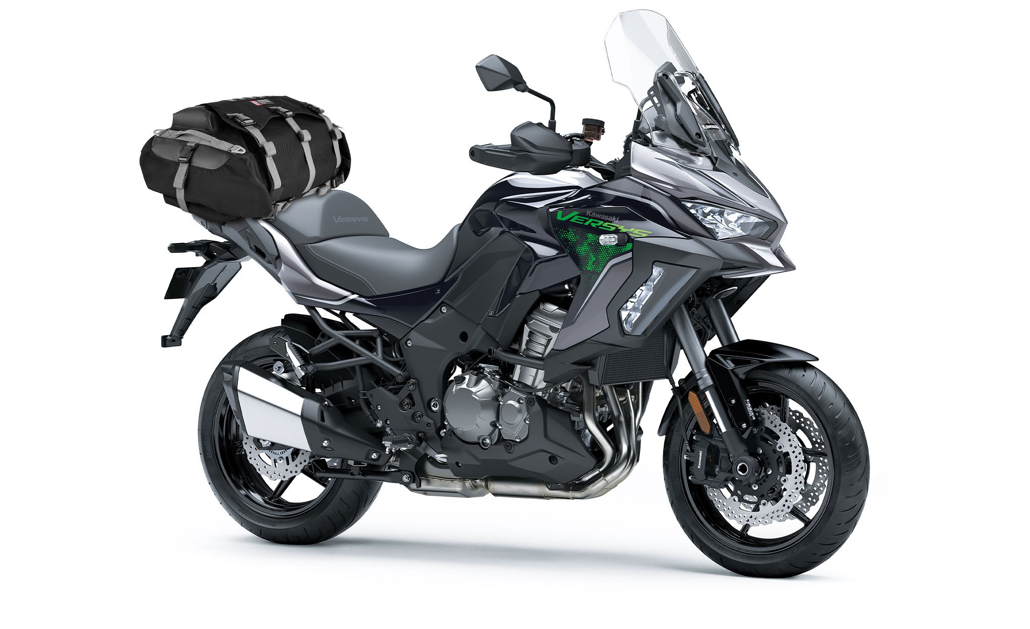 Viking Apex 40L Kawasaki ADV Touring Duffel Bag - VikingBags