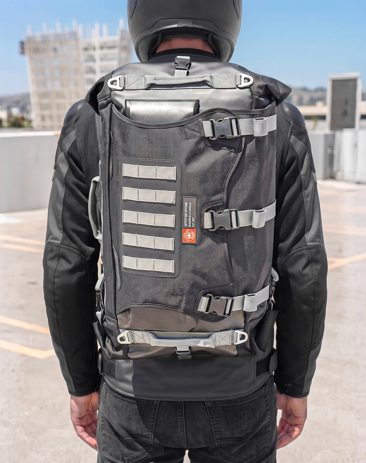 40L - Apex Triumph Adventure Touring Backpack Lifestyle Vertical