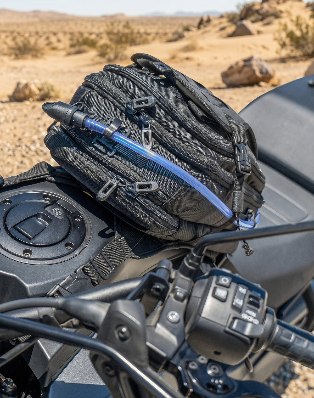 7L - Apex ADV Touring Tank Bag With Hydration Pack
