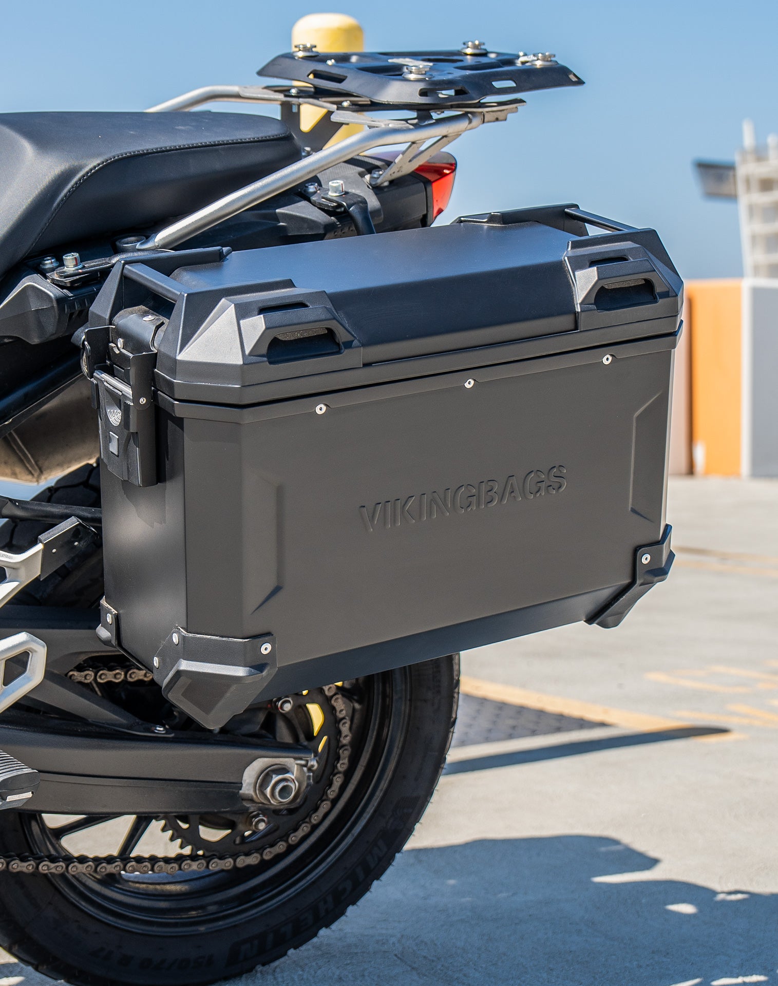 Viking Apex Black XL BMW F 750 GS Motorcycle Aluminum Side Cases
