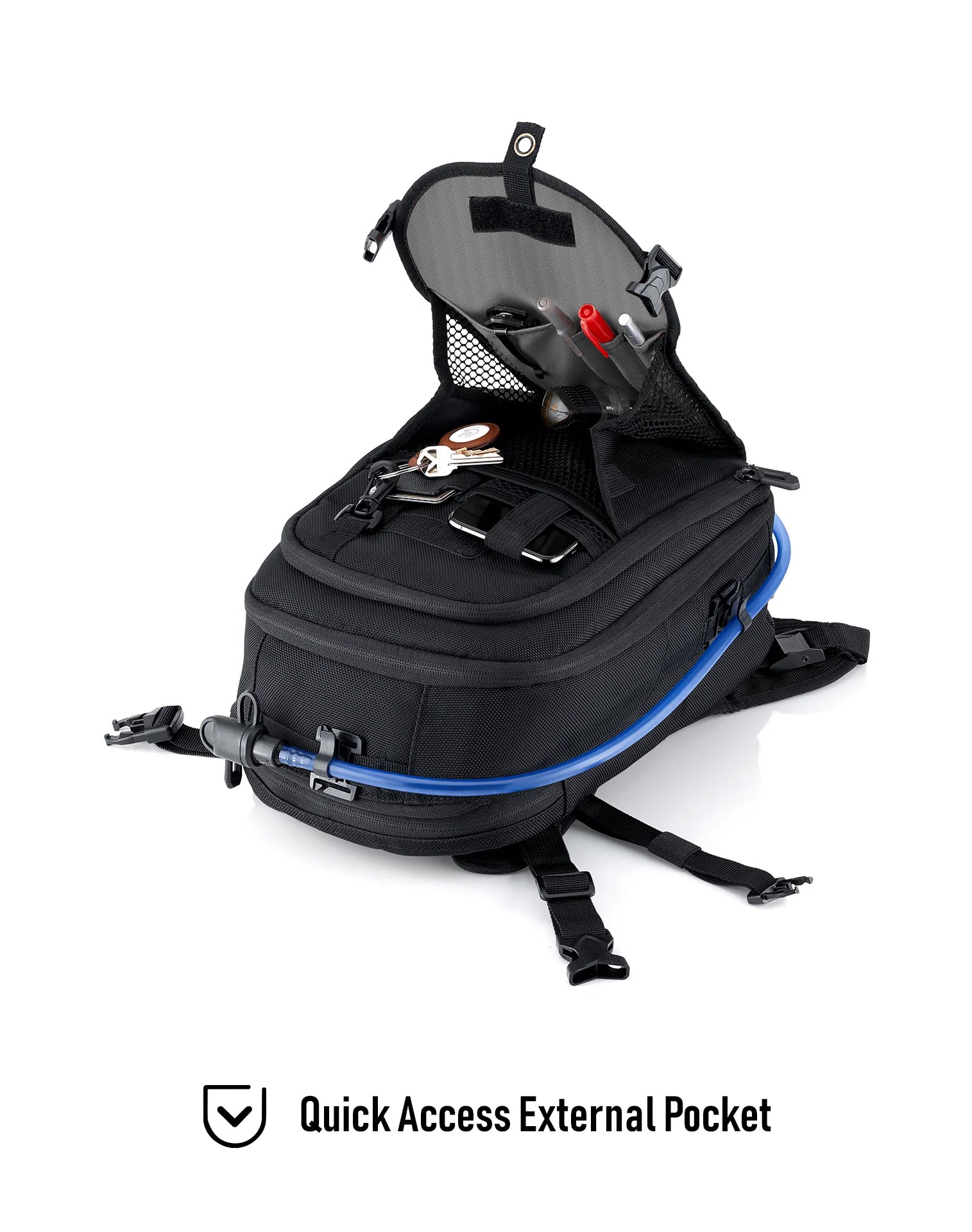 Viking Apex Kawasaki Adventure Touring Backpack with Hydration Pack