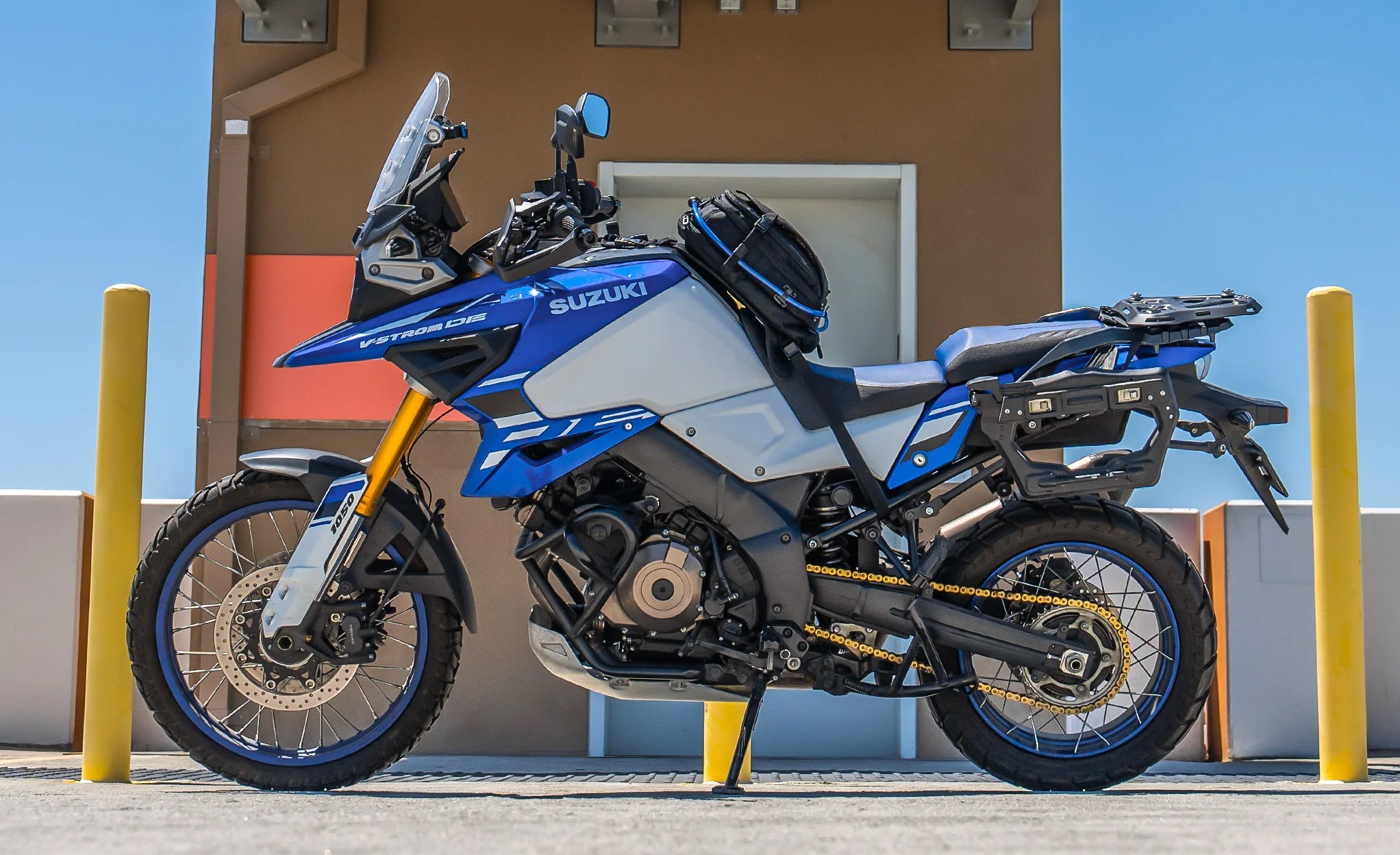 Viking Apex Suzuki ADV Touring Tank Bag with Hydration Pack