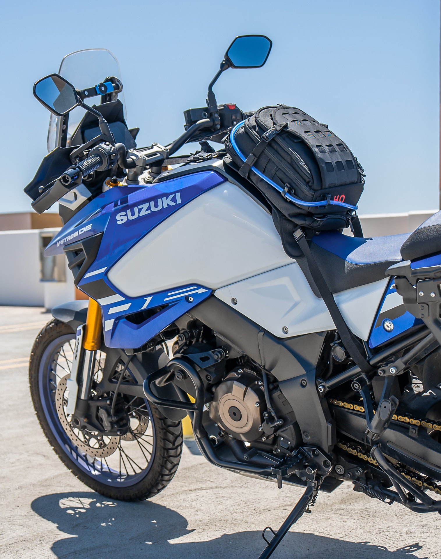 7L - Apex Suzuki ADV Touring Backpack with Hydration Pack Life style