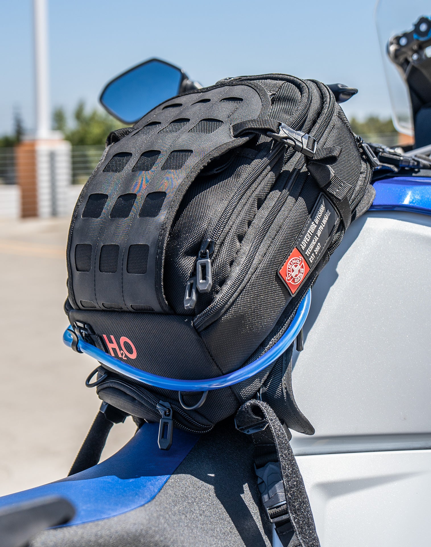 7L - Apex Suzuki ADV Touring Backpack with Hydration Pack Life style 