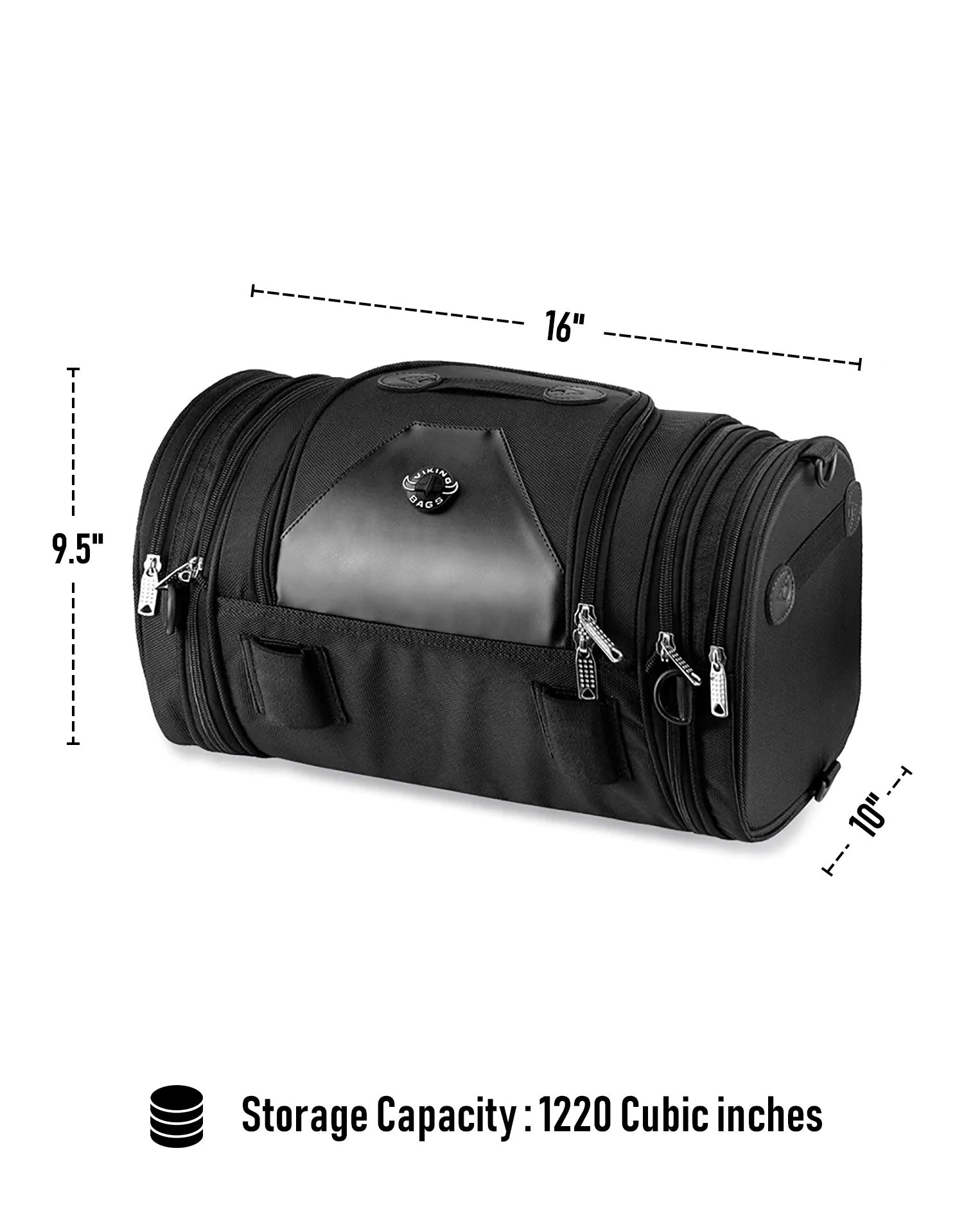 Viking Axwell Medium Motorcycle Tail Bag - VikingBags