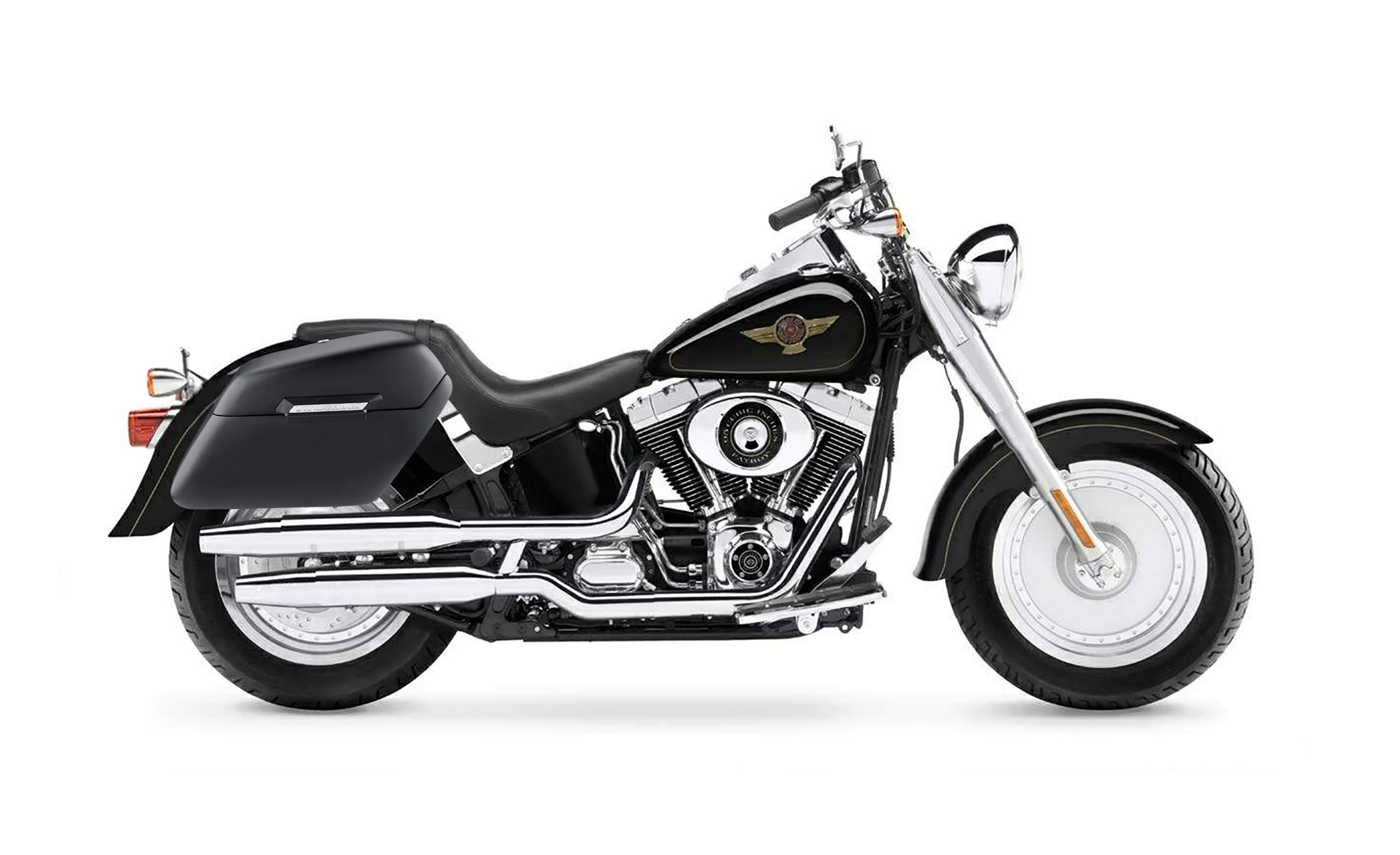 Viking 42L Baldur XL Harley Softail Fatboy FLSTF/I Matte