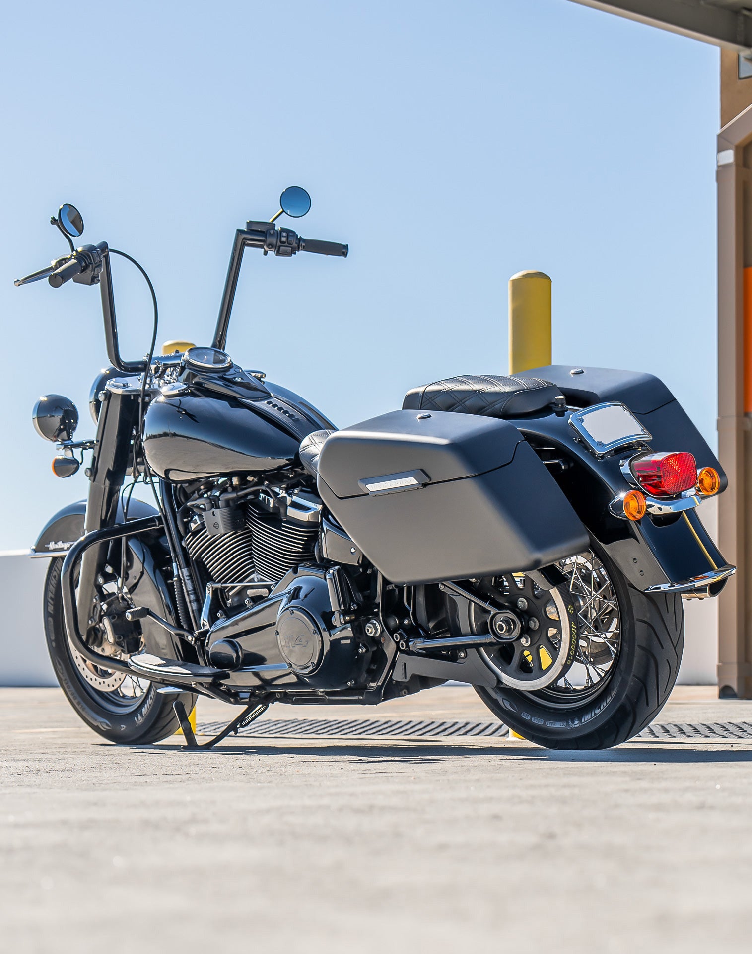 Viking 42L Baldur XL Harley Softail Heritage FLHC/S Matte