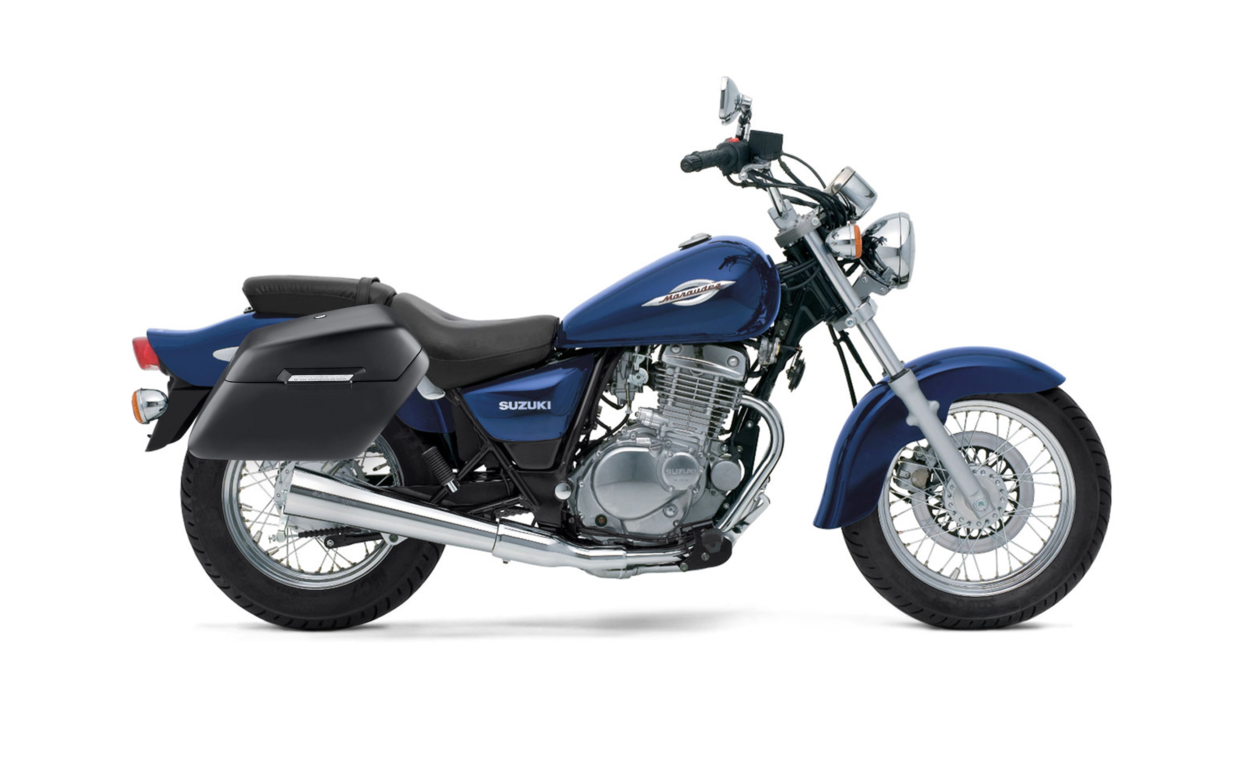 Viking 18L Patriot Medium Suzuki Marauder GZ250 Throw Over Saddlebags