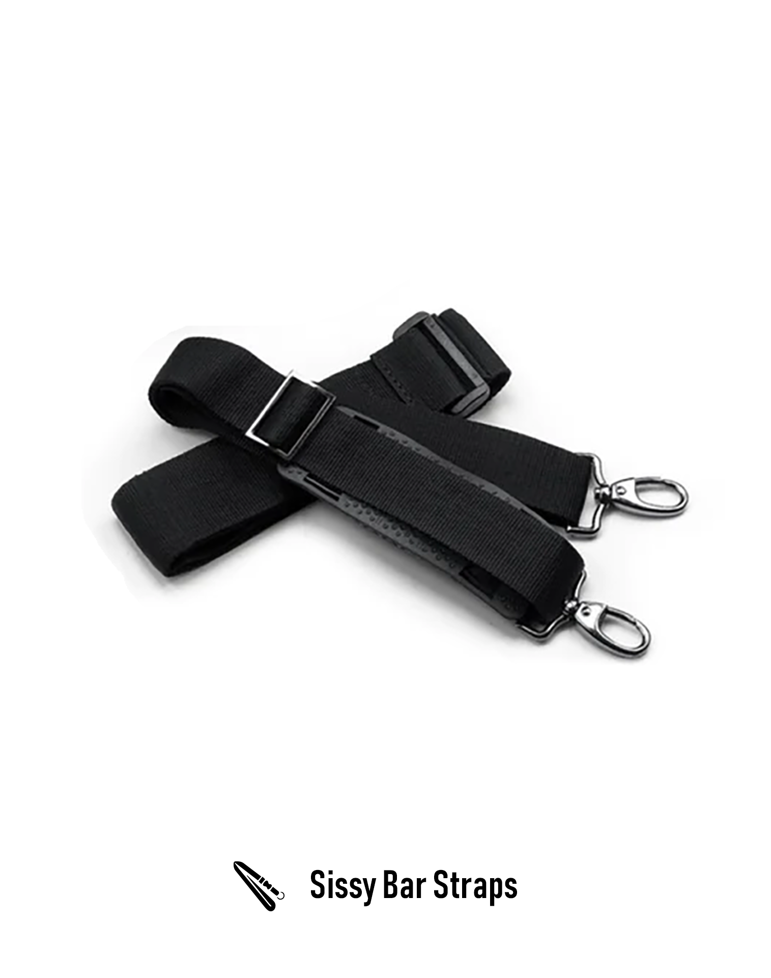 41L - Century XL Honda Leather Motorcycle Trunk Bag Sissy Bar Straps