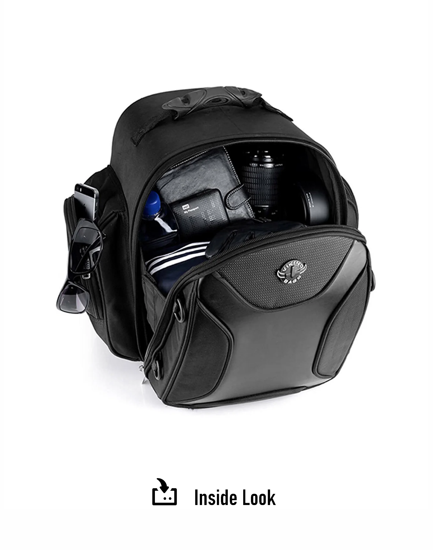 22L - Dagr Medium Hysoung Motorcycle Sissy Bar Bag