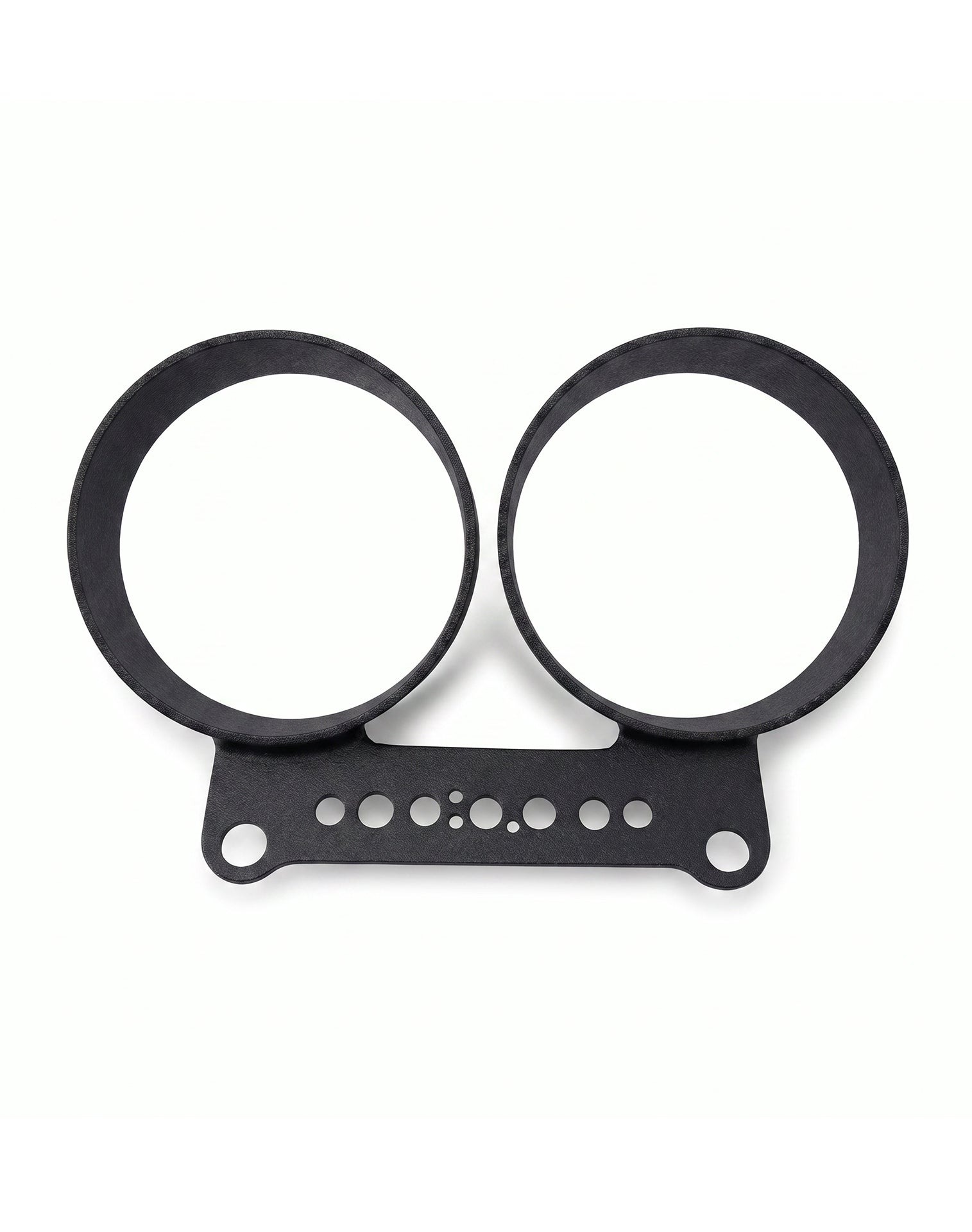 Viking Dual Gauge Mounting Kit Matte Black