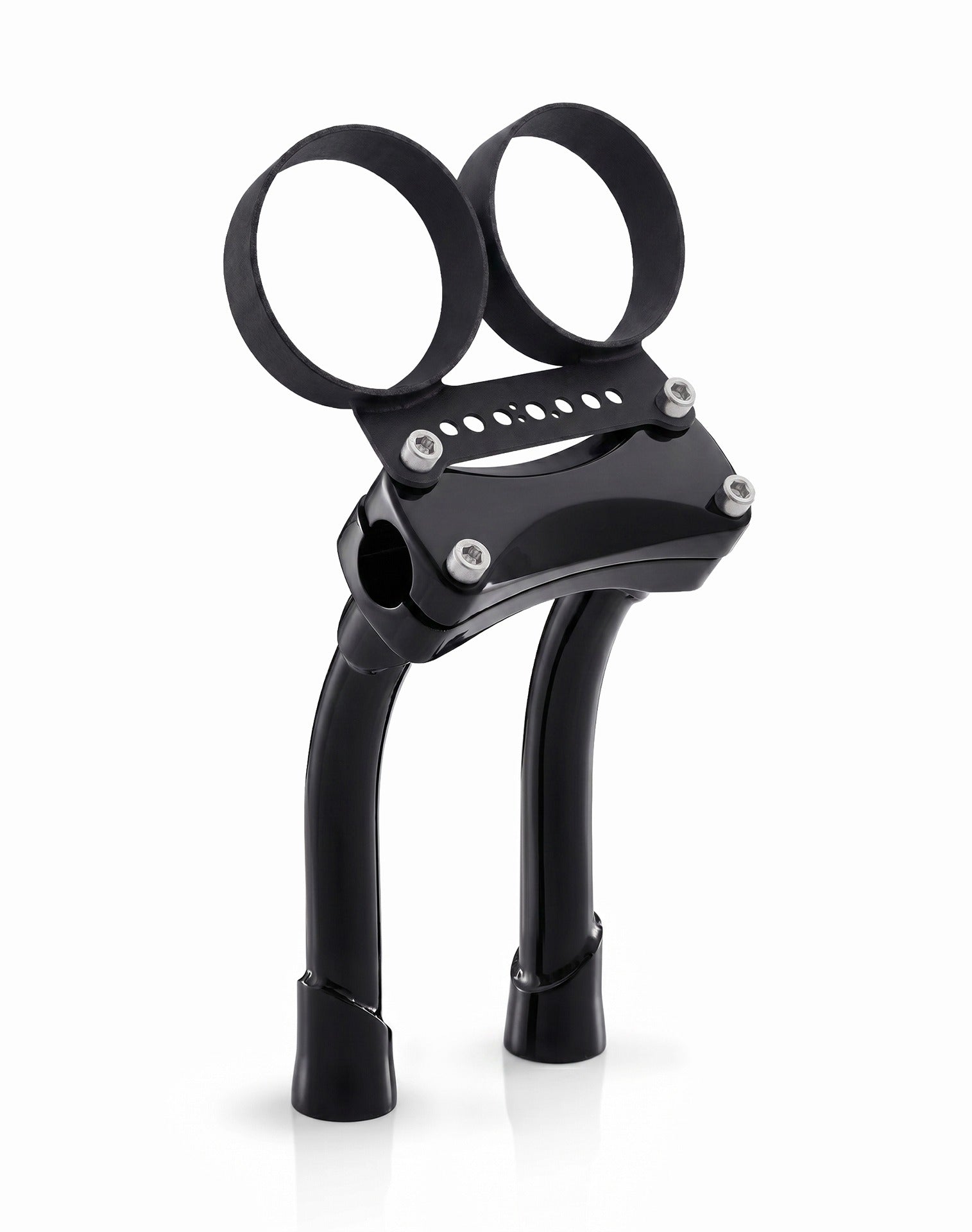 Viking Dual Gauge Mounting Kit Matte Black