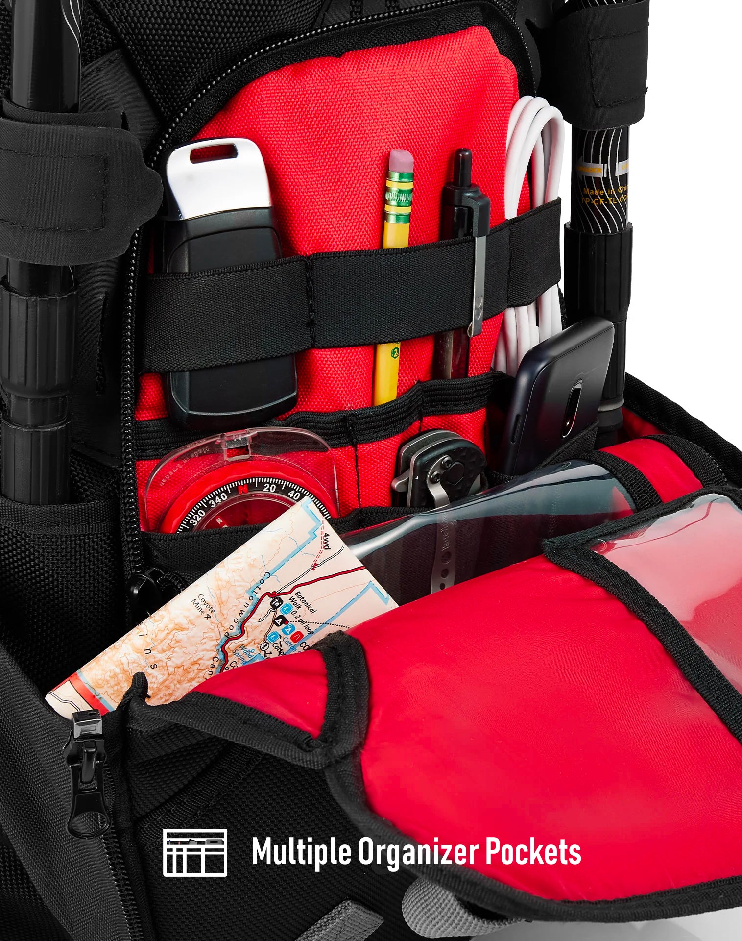 Viking Explorer 12L Adventure Touring Backpack Multiple Organizer Pockets