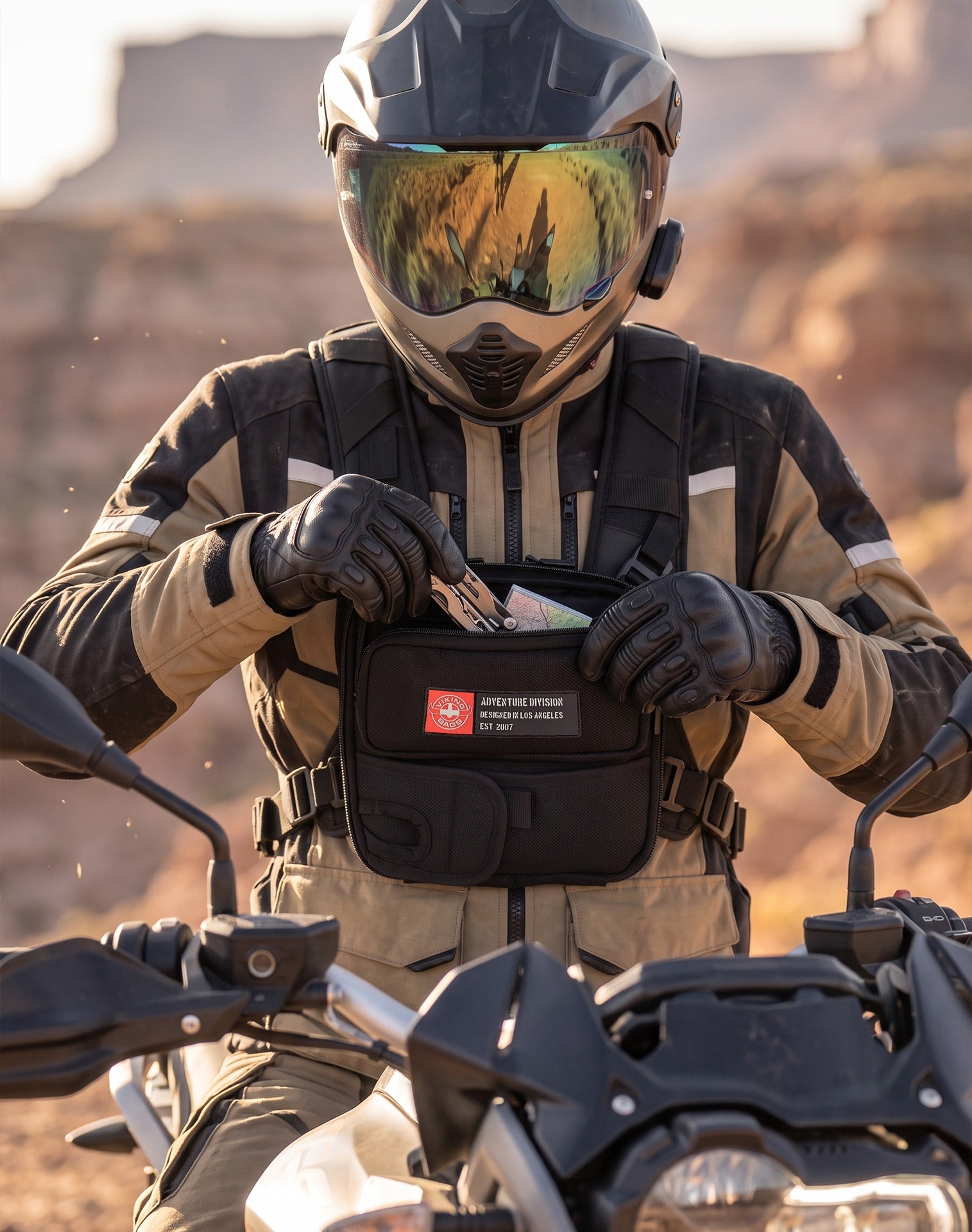 Viking Explorer 12L Backpack w/ Harness For BMW Adventure Motorcycles