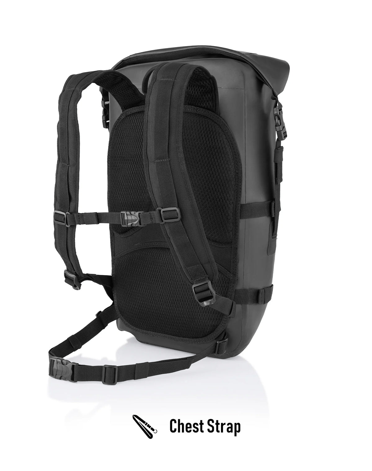 22L - Explorer Harley Davidson Adventure Touring Backpack Chest Strap
