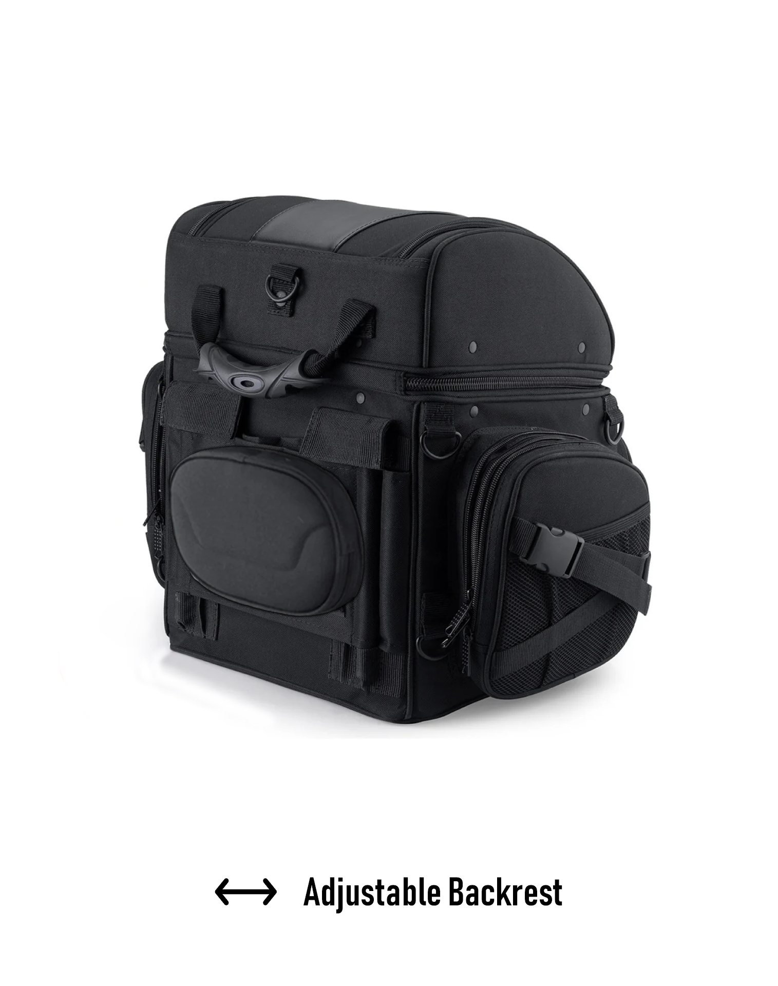 Motorcycle back seat deals luggage