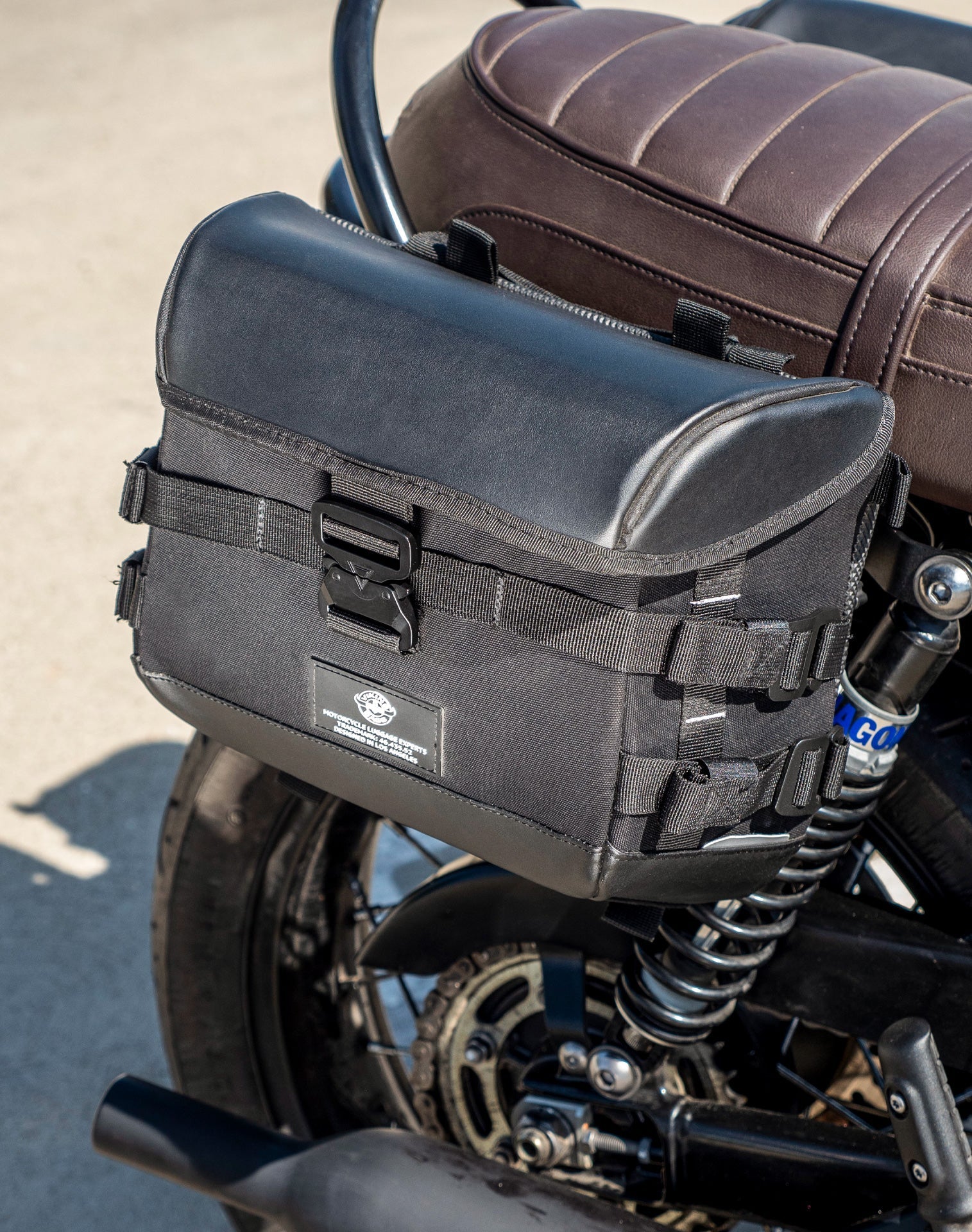 Viking 20L Incognito Quick-Mount Triumph Bonneville T120 Saddlebags
