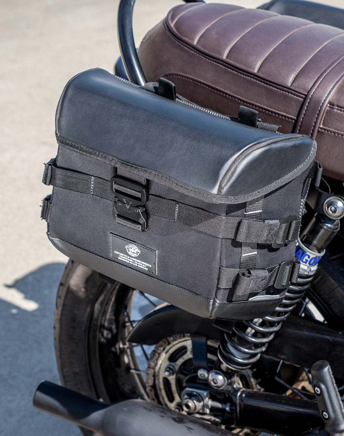 20L - Incognito Quick-Mount Small Triumph Bonneville T120 Saddlebags