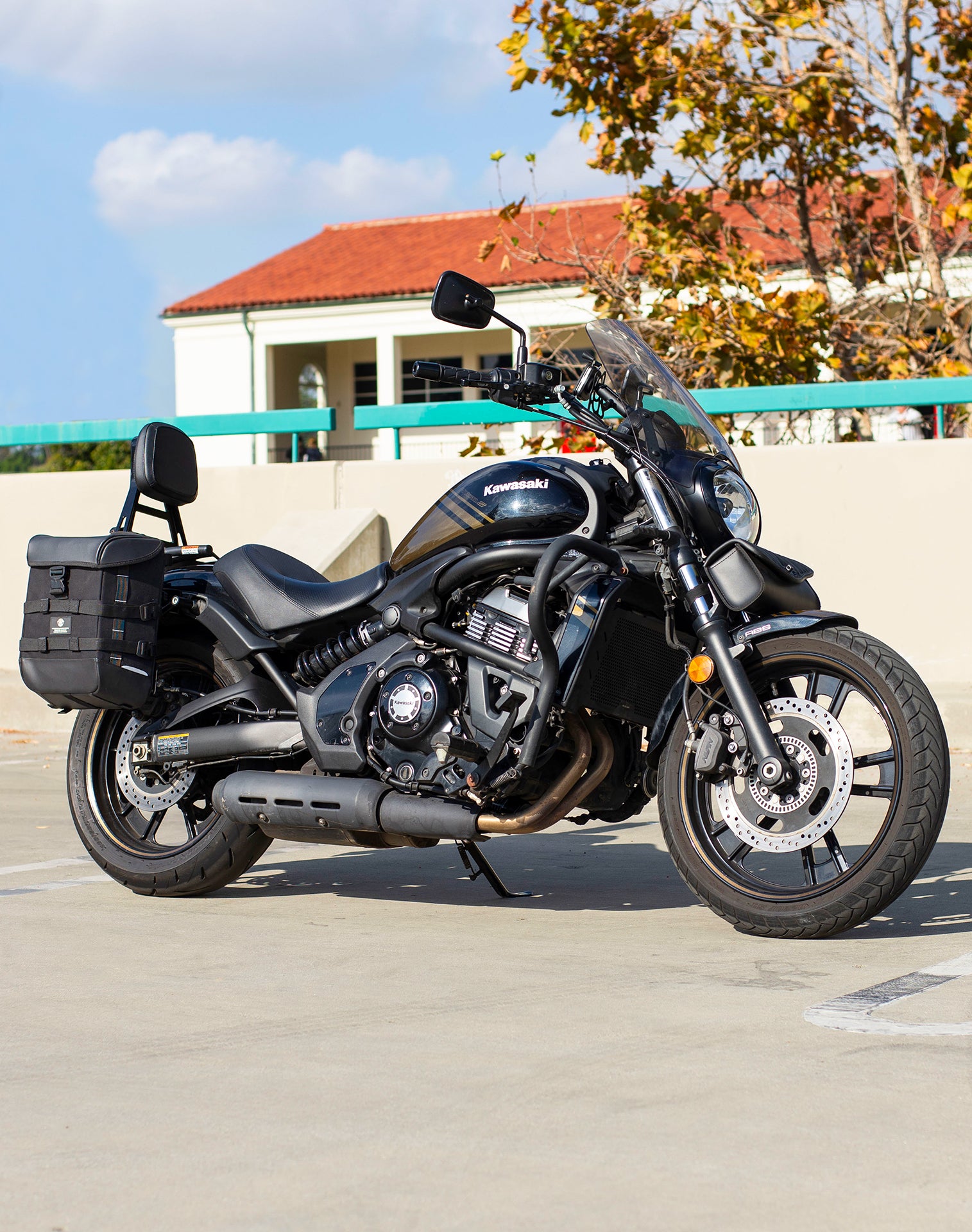 Viking Incognito Detachable Small Kawasaki Vulcan S Solo Motorcycle Saddlebag Right Only Can Store Your Ridings Gears