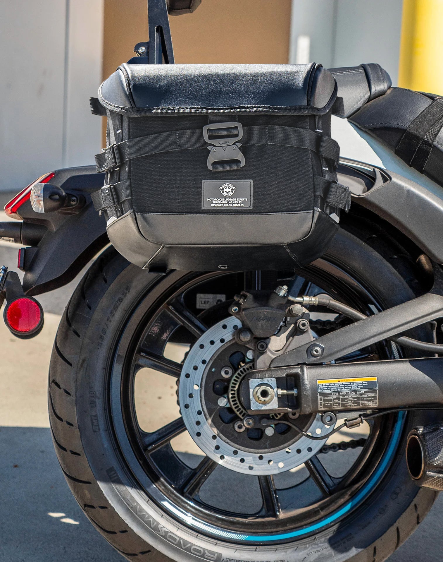 Viking 10L Incognito Small Kawasaki Vulcan S VN650 Solo Saddlebag