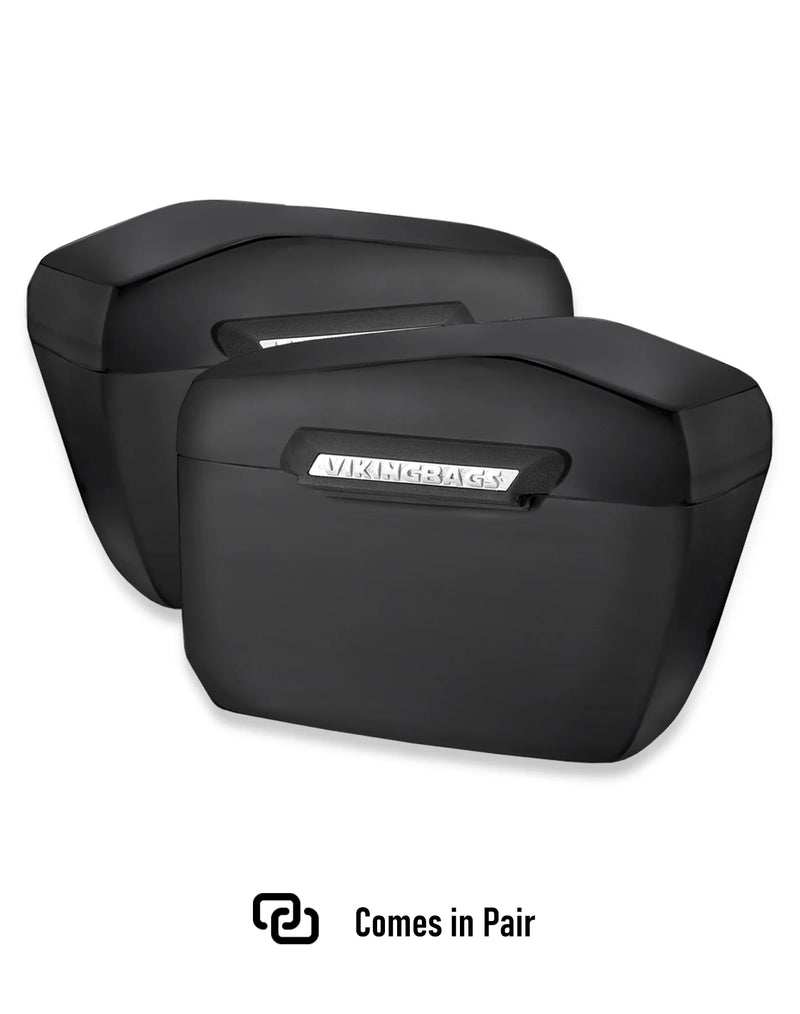 Viking 26L Lamellar Blood Rider Large CAN AM Spyder F3 Matte Hard Saddlebags