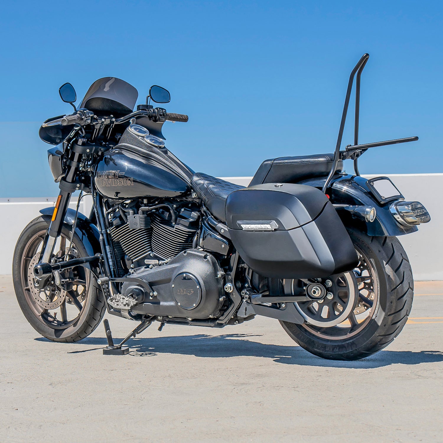 Viking Lamellar Raven XL Harley Softail Low Rider S FXLRS Matte