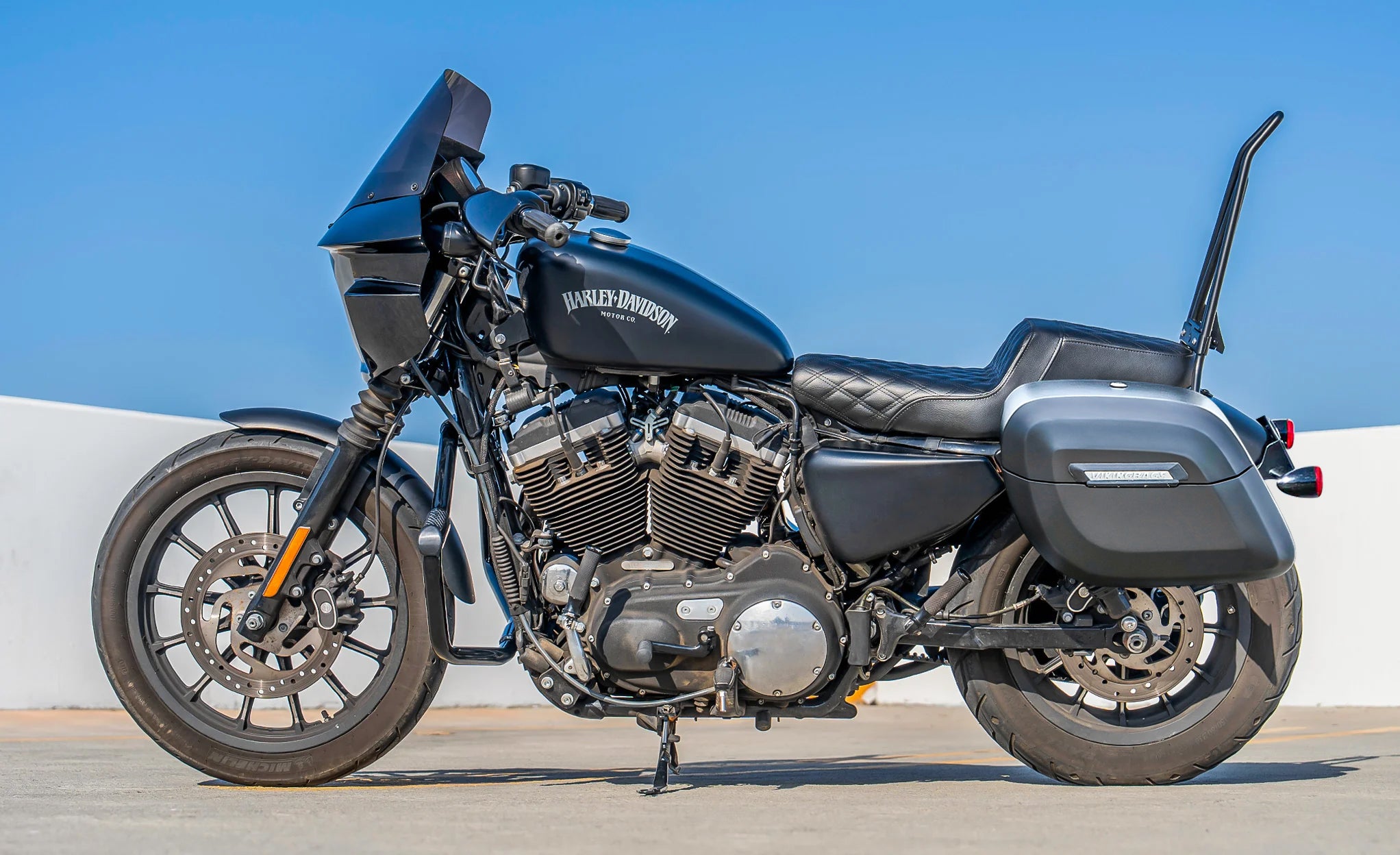 Viking 36L Lamellar Raven XL Harley Sportster 883 Iron XL883N