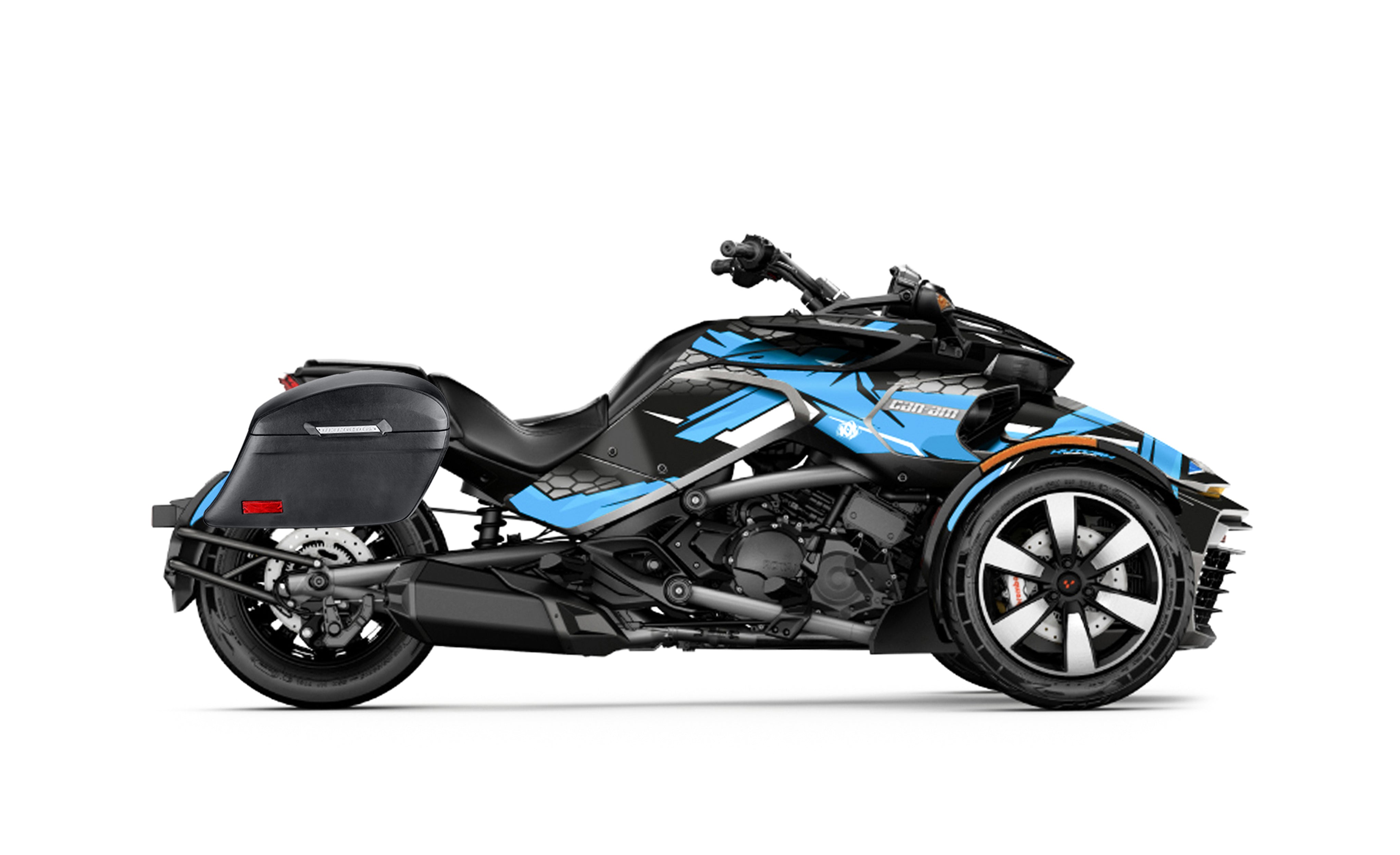 CANAM Saddlebags. Hard & Leather Saddle Bags for CANAM Motorcycles