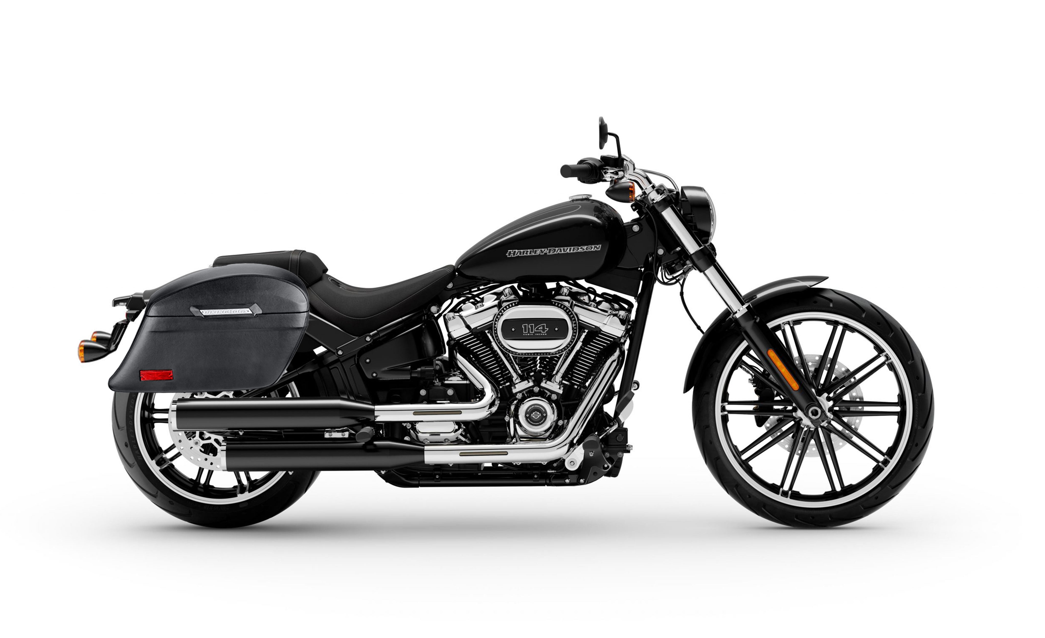Viking 44L Lamellar Stallion Extra Large Harley Softail Breakout