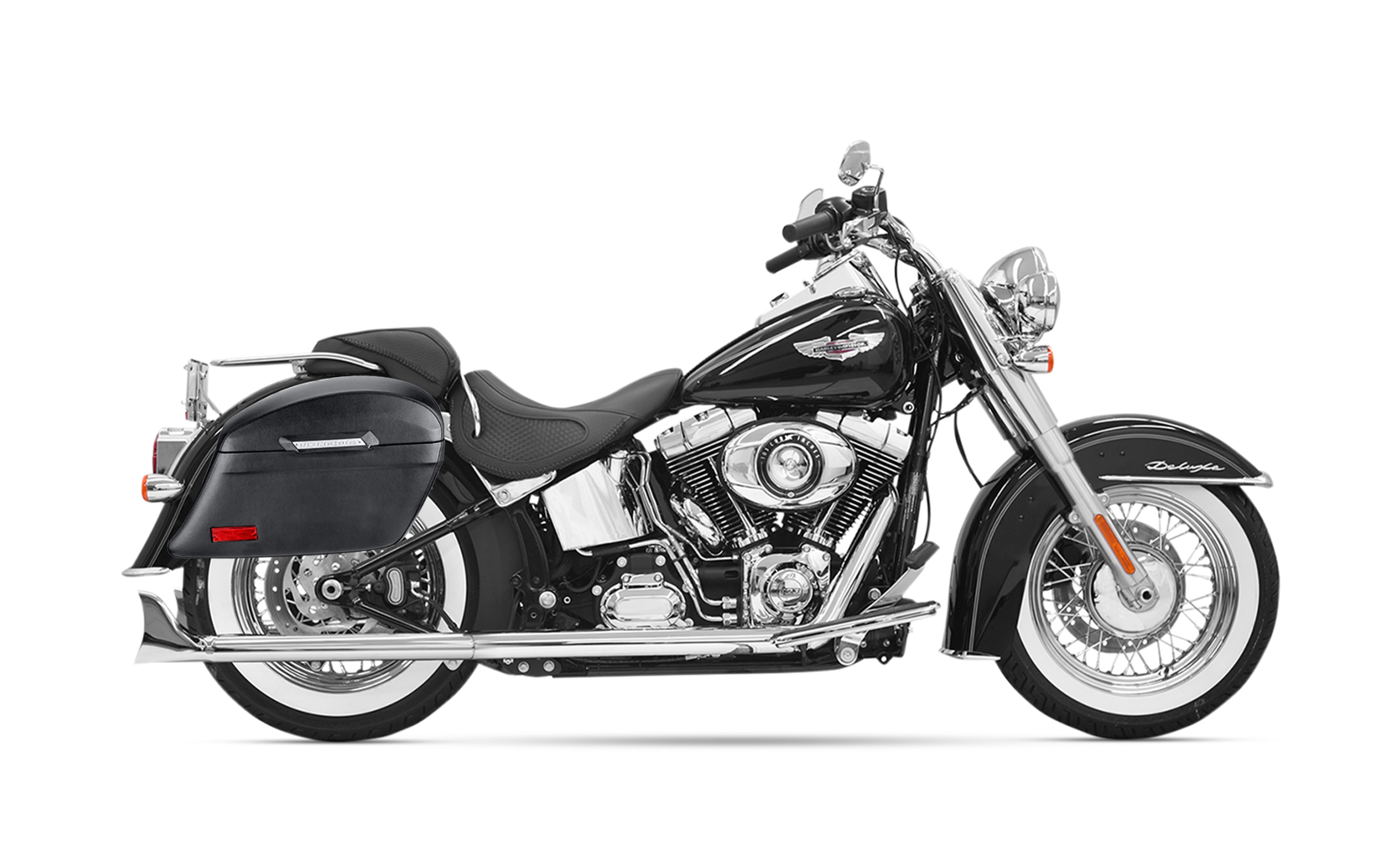 Viking 44L Lamellar Stallion Extra Large Harley Softail Heritage