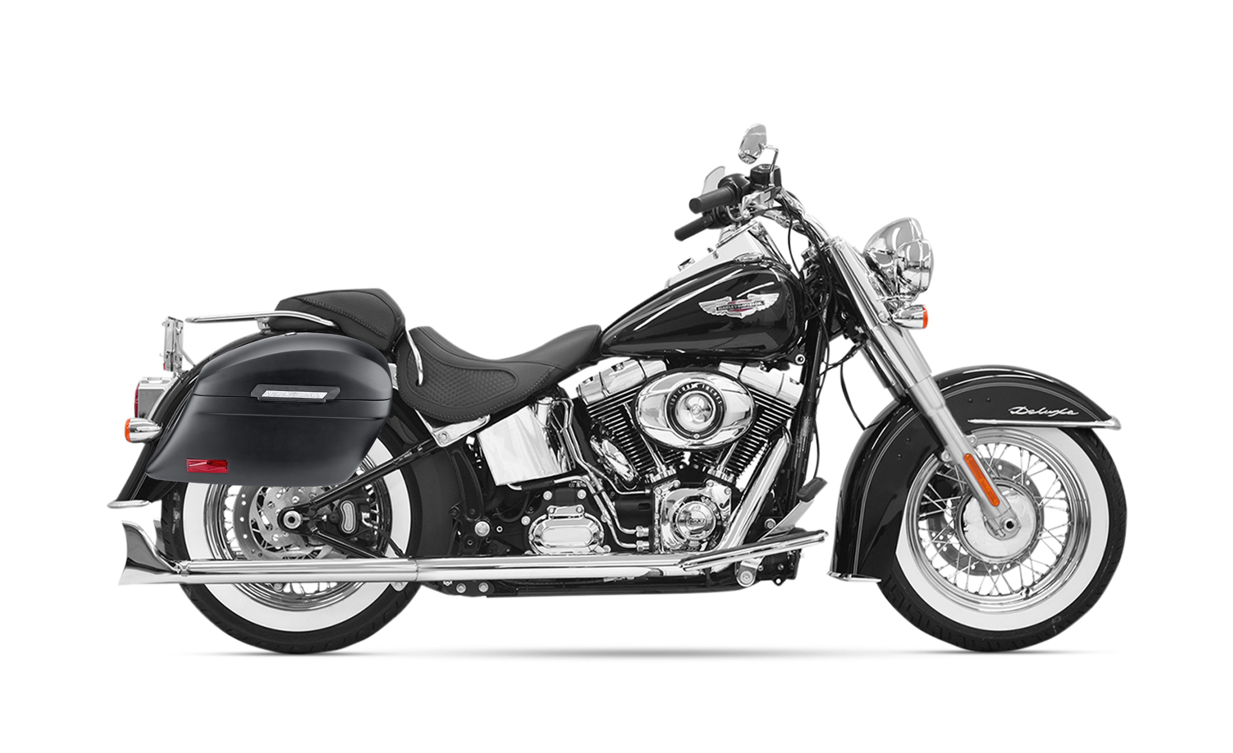 Viking 44L Lamellar Stallion Extra Large Harley Softail Heritage
