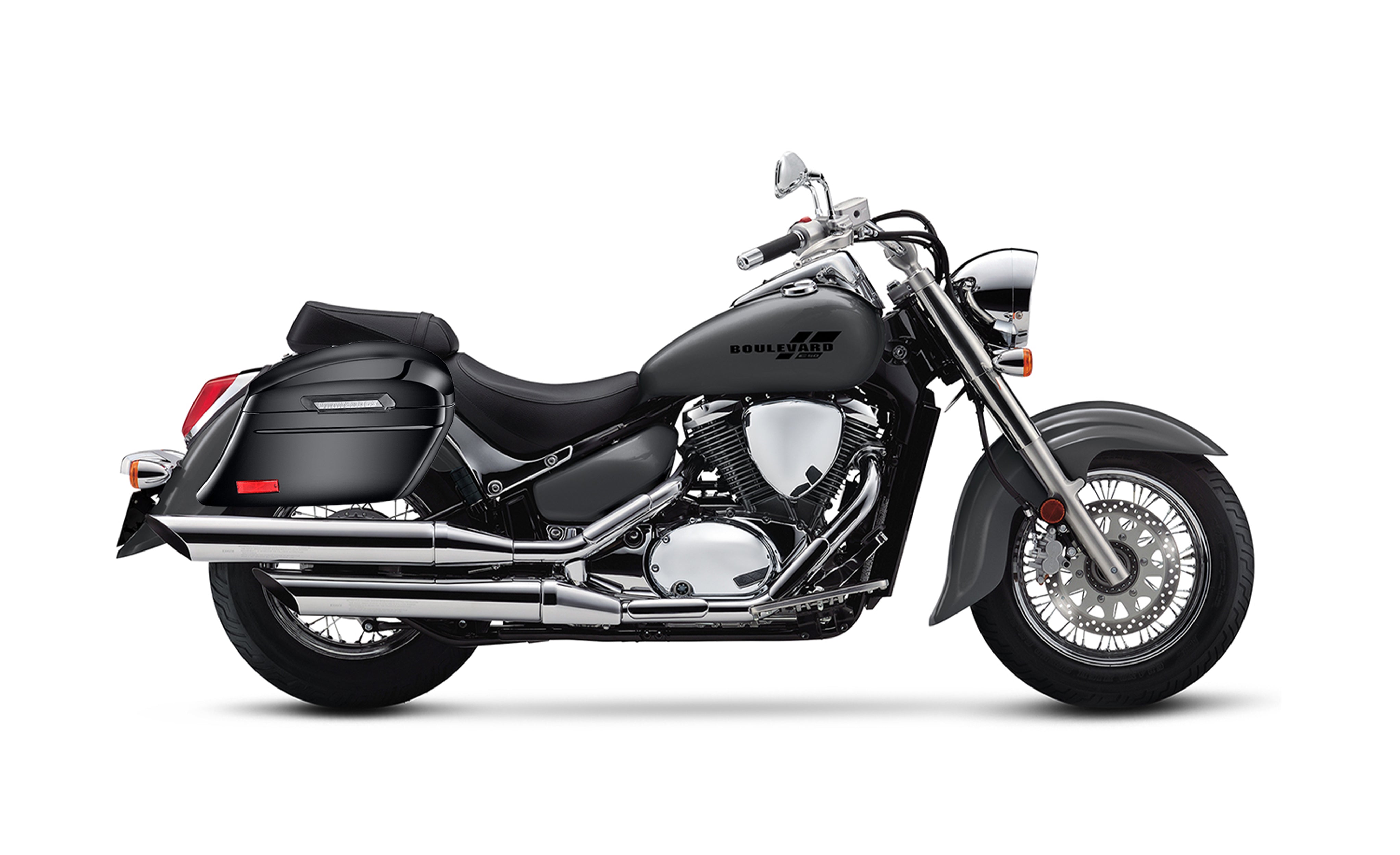Viking 44L Lamellar Stallion Large Suzuki Boulevard C50 VL800