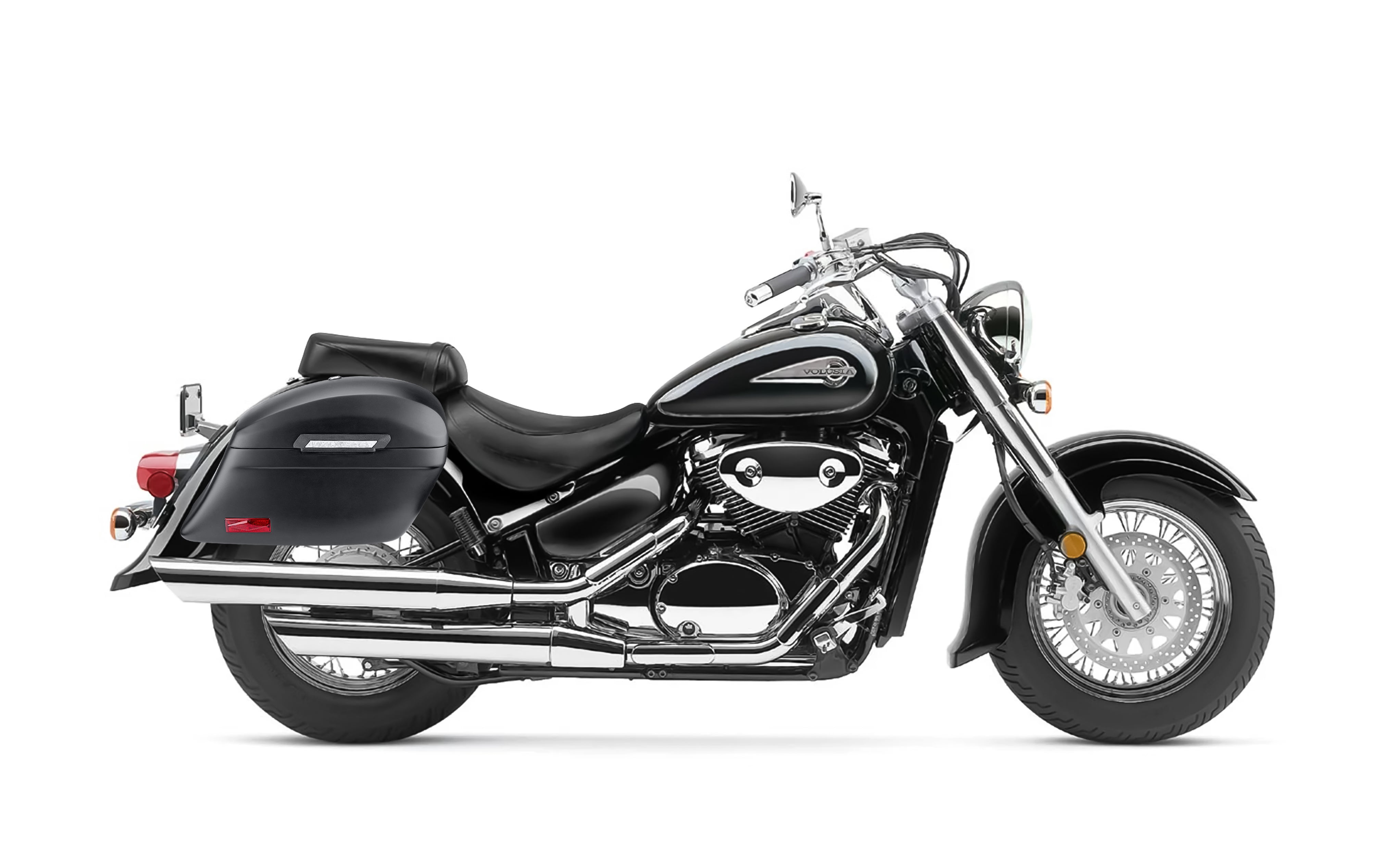 Viking 44L Lamellar Stallion XL Suzuki Volusia 800 Matte Hard