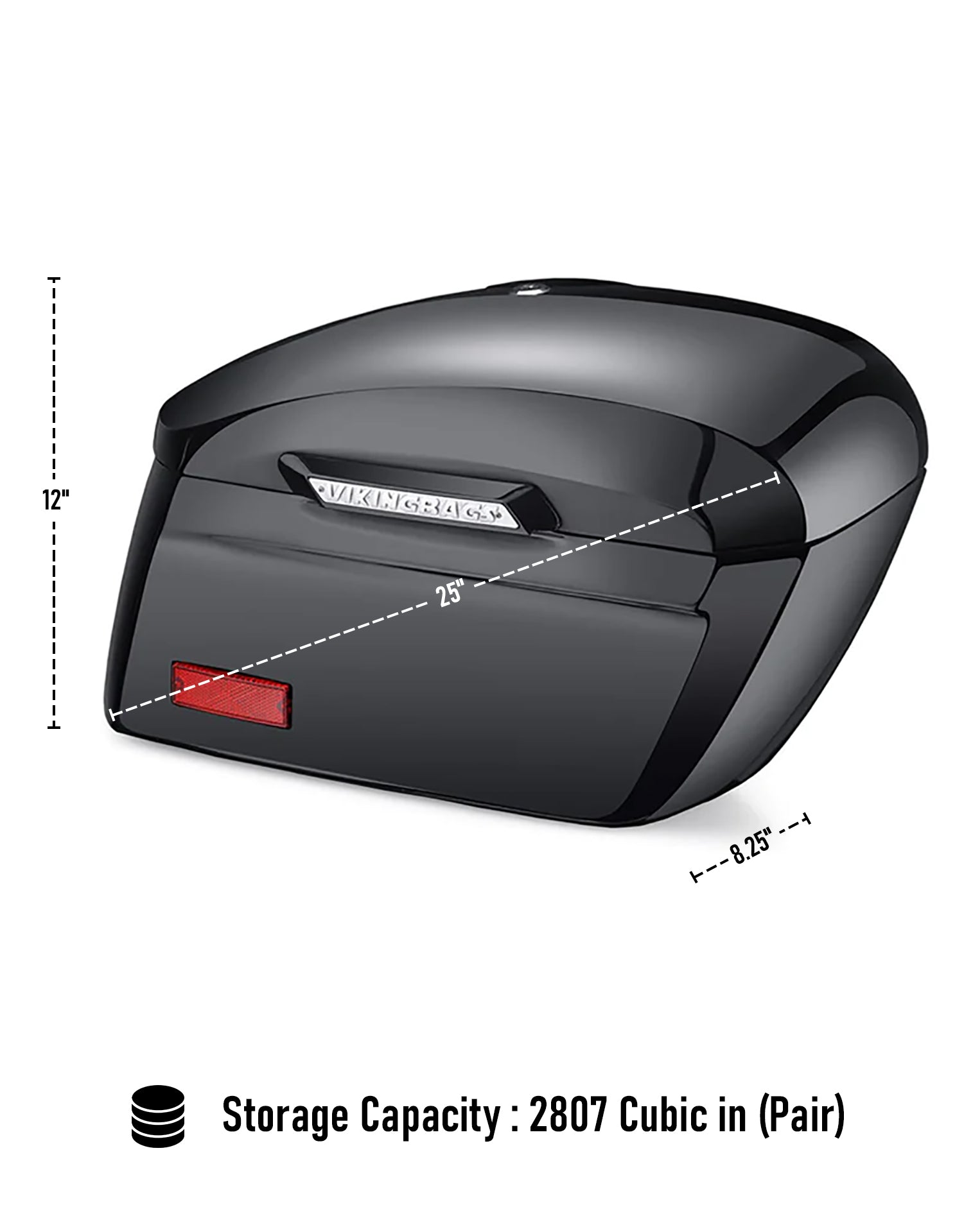 Viking 46L Lamellar Vale XL Indian Scout Sixty Painted Motorcycle Hard