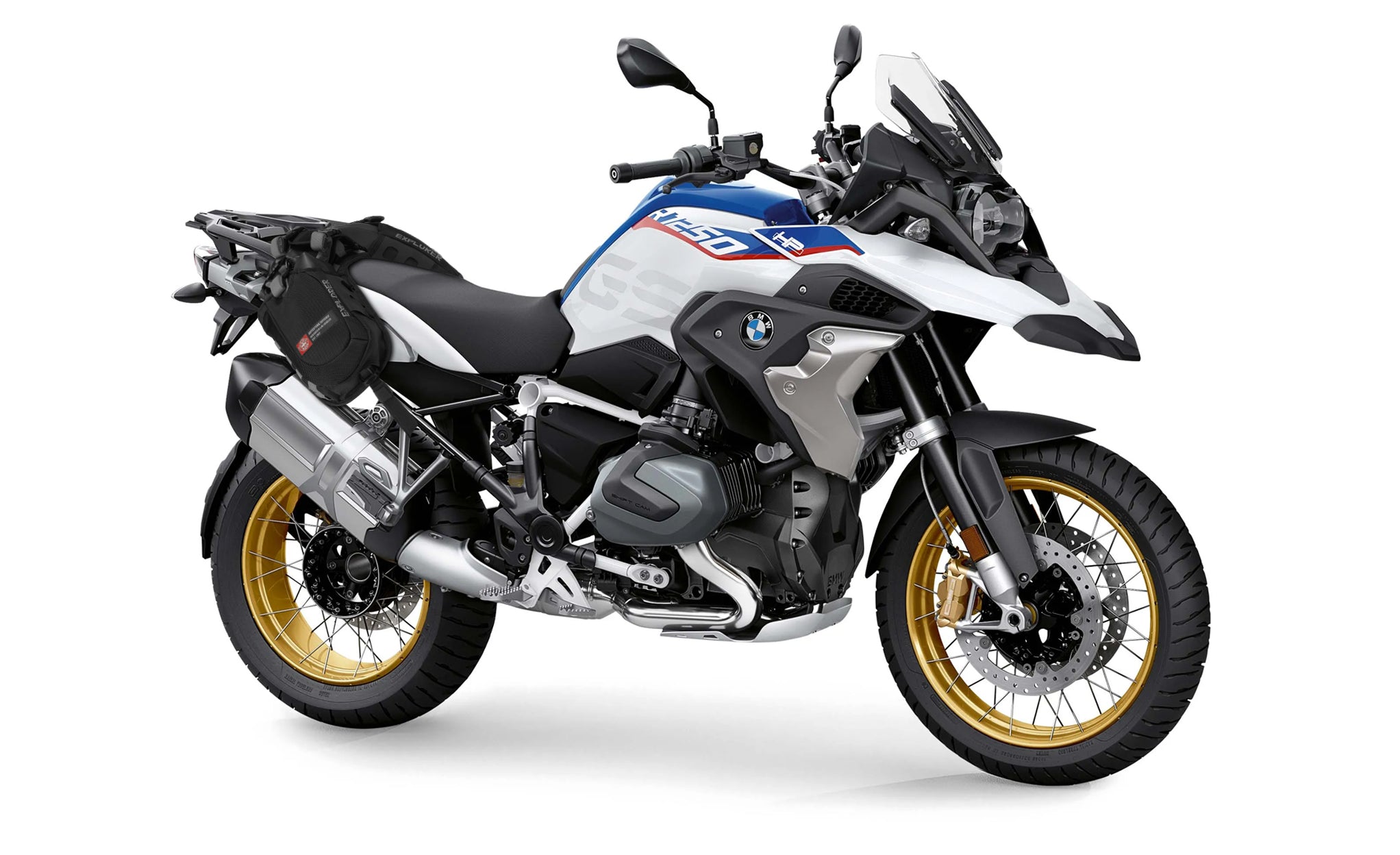 10L - Odyssey ADV Touring Luggage System on Bike @expand