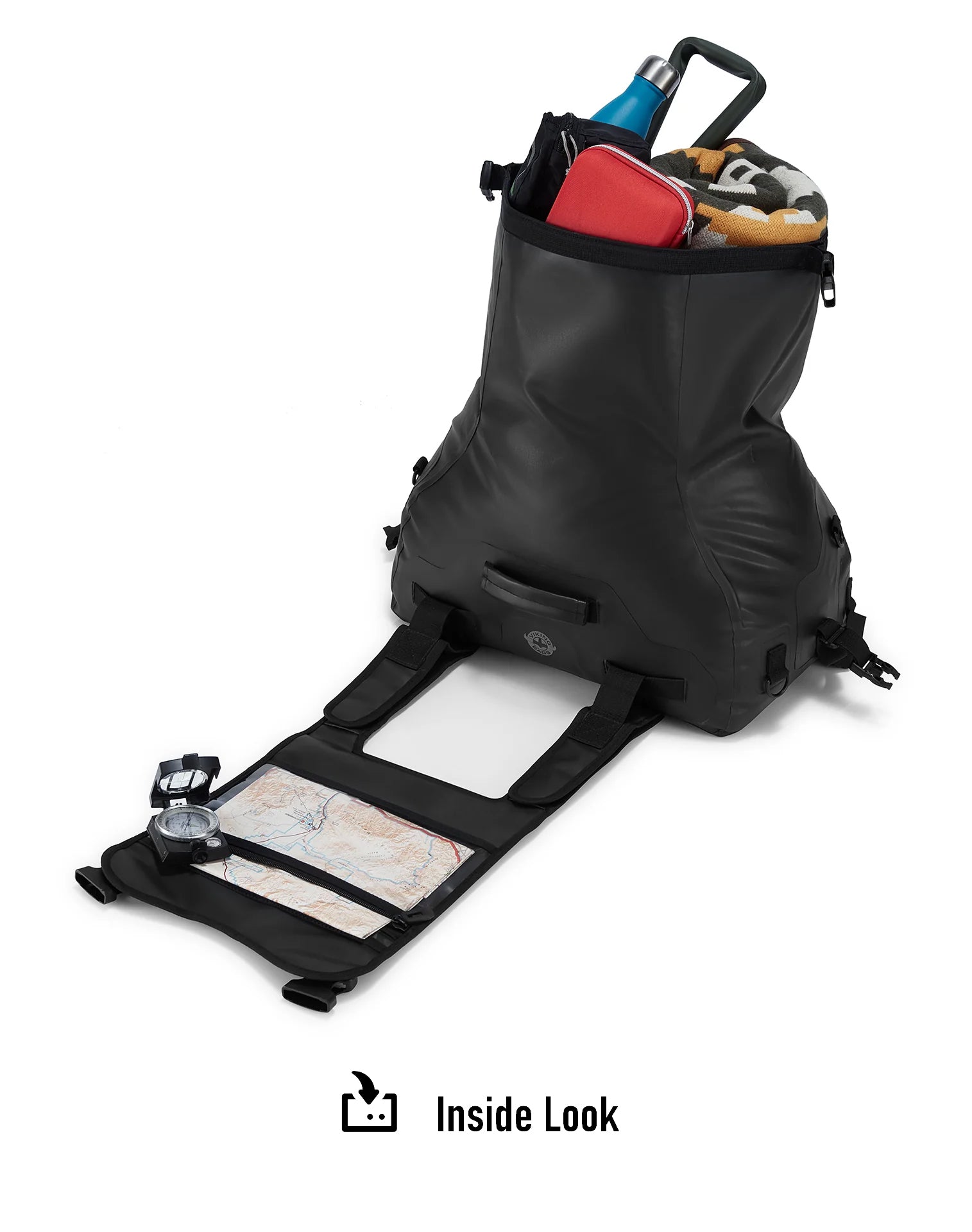 30L - Odyssey Honda Adventure Touring Duffel Bag Inside View