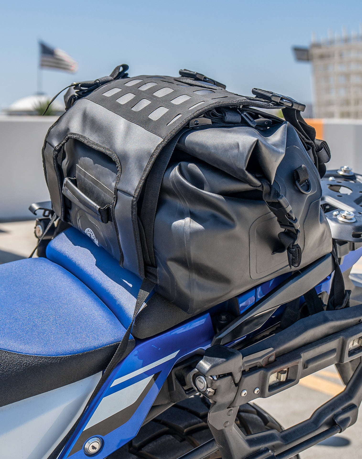 Viking Odyssey 30L Suzuki Adventure Touring Duffel/Tail Bag