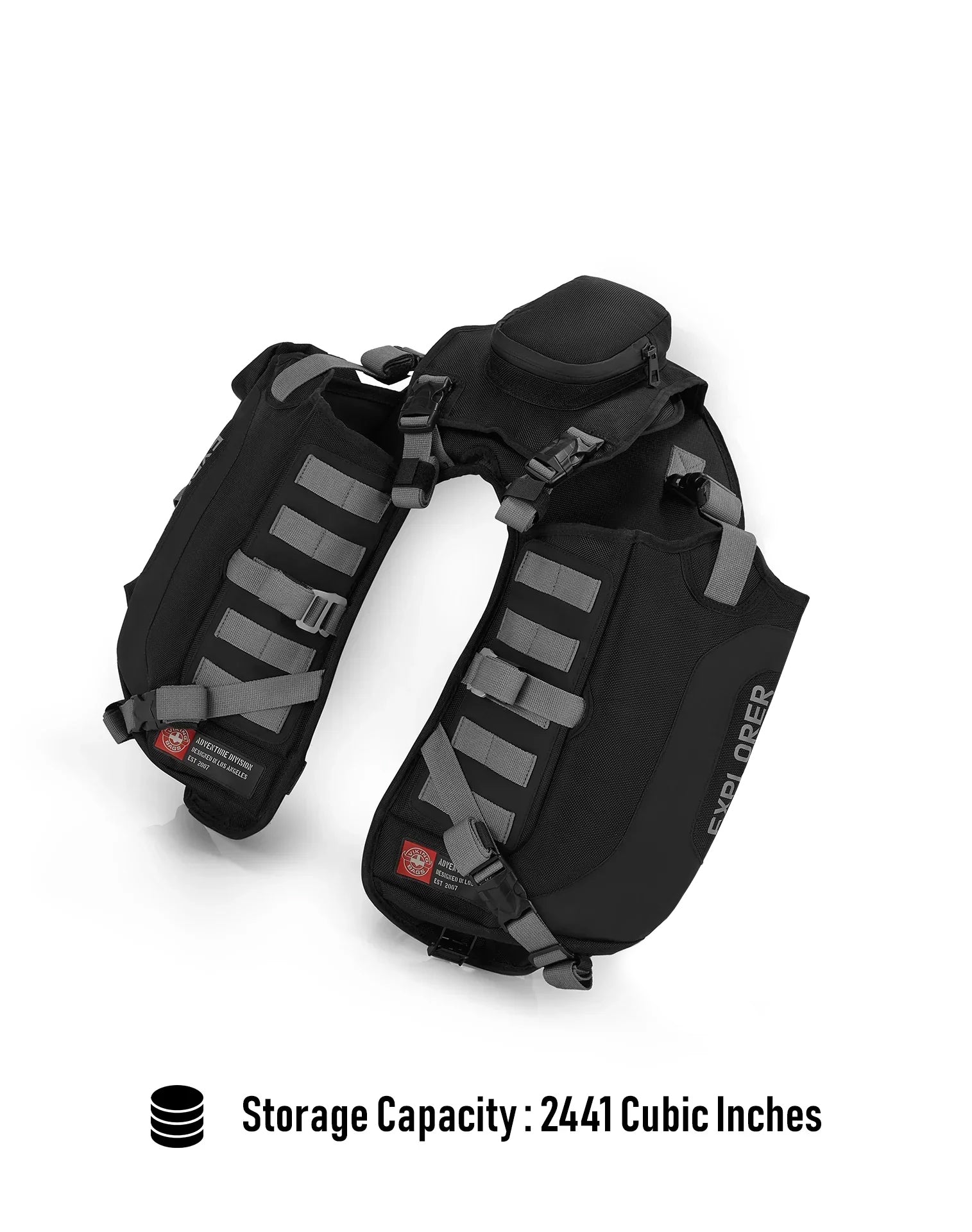 40L - Odyssey KTM ADV Touring Luggage System Storage Capacity