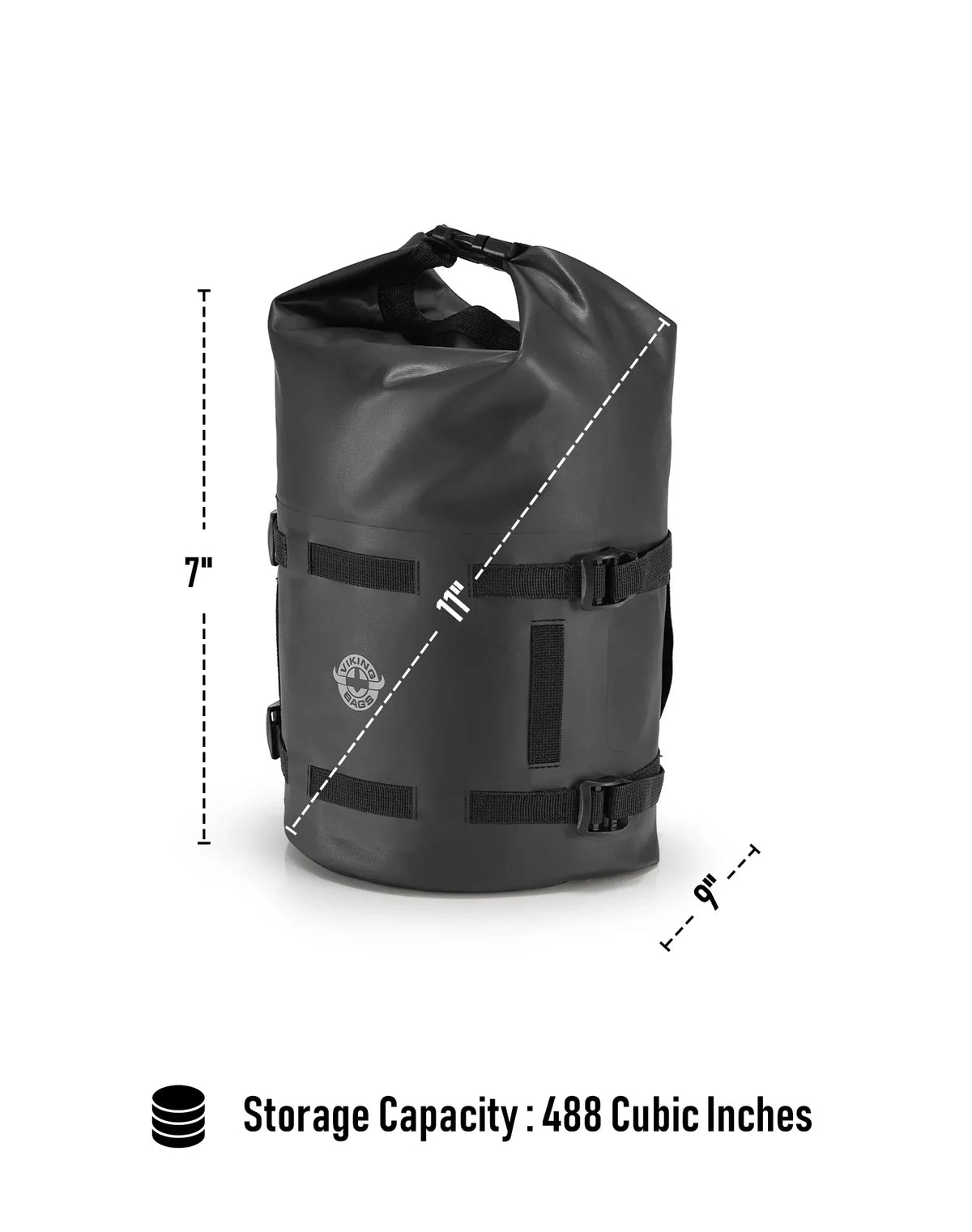 8L - Odyssey Yamaha Adventure Touring Backpack Storage Capacity